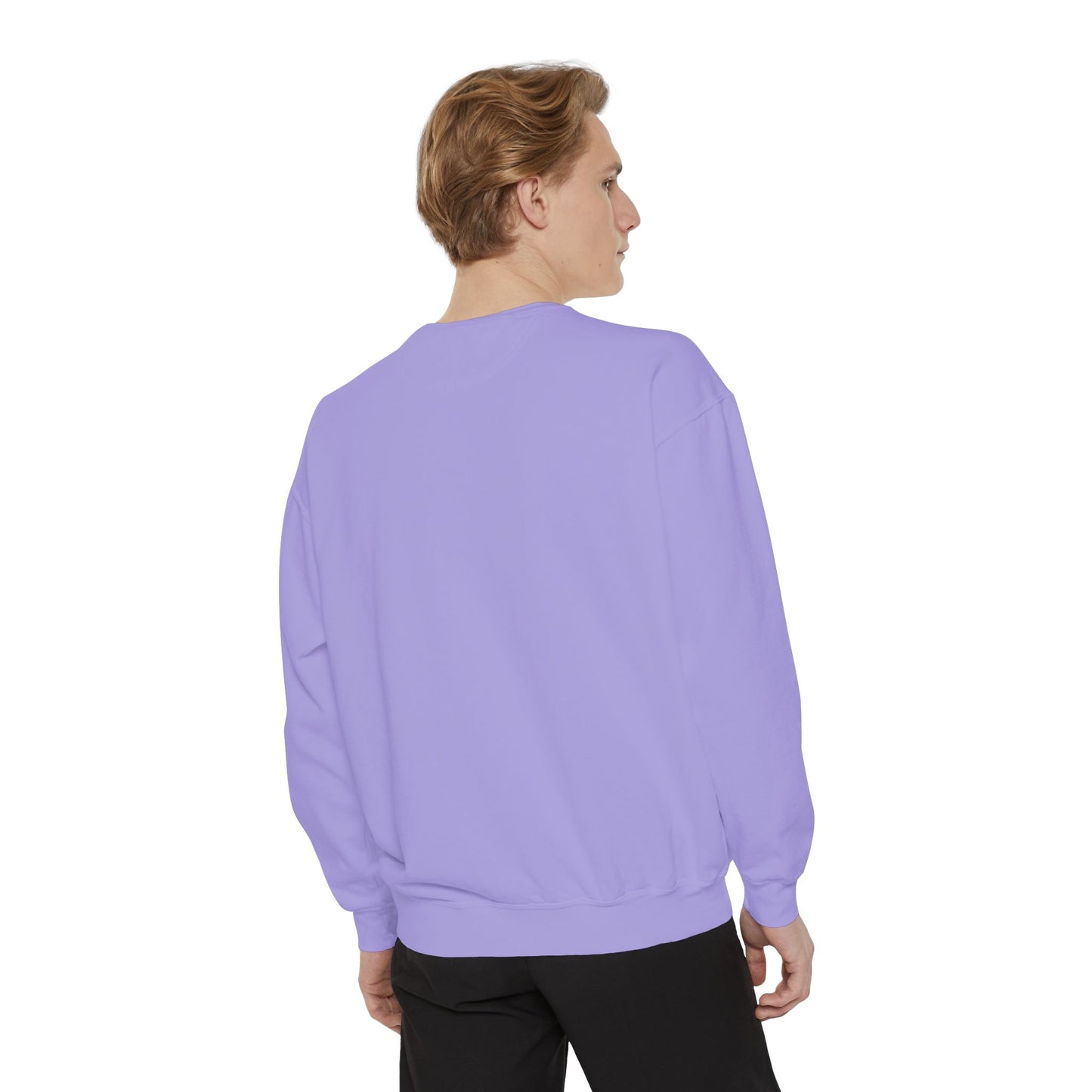 Unisex Garment-Dyed Sweatshirt with Inspirational Quote