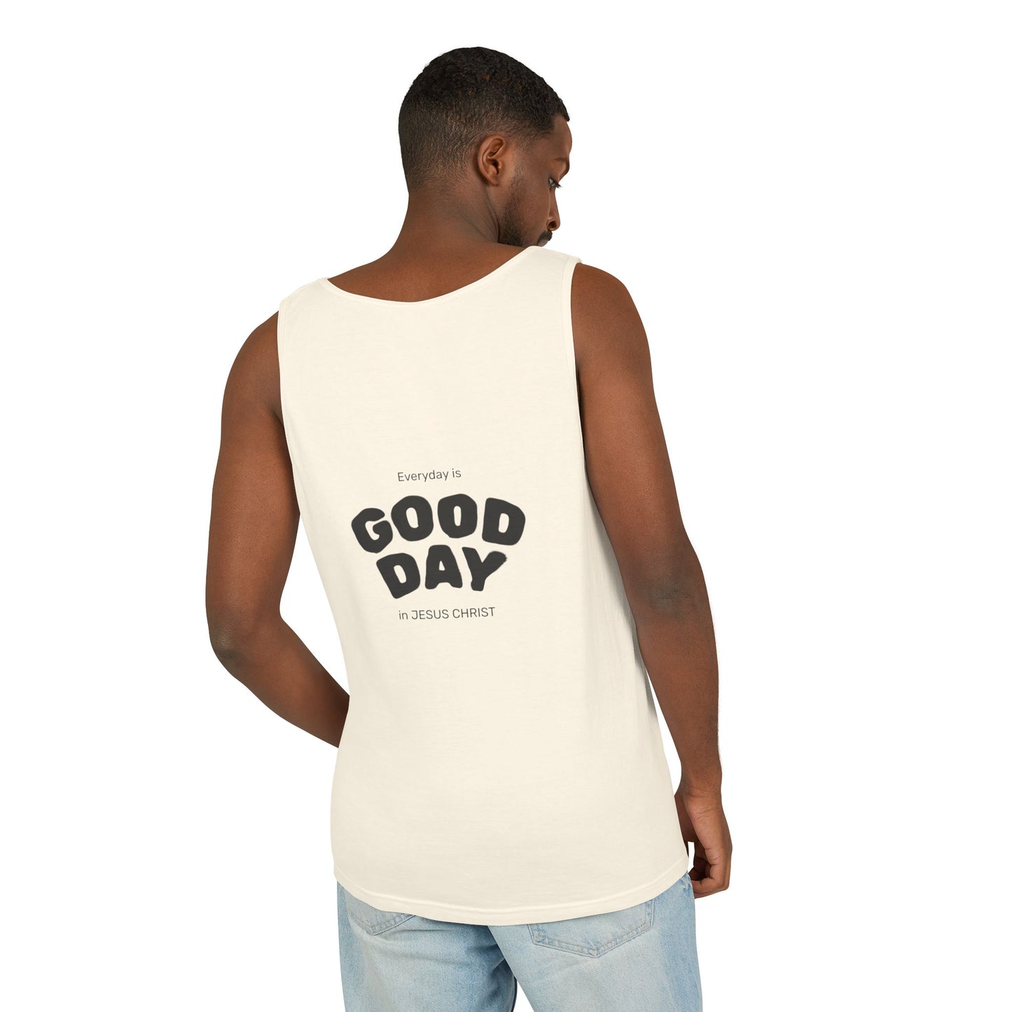 Inspirational Tank Top for Daily Motivation, Christian Gift, Positive Affirmation Apparel, Summer Fashion, Relaxed Fit Exercise Wear