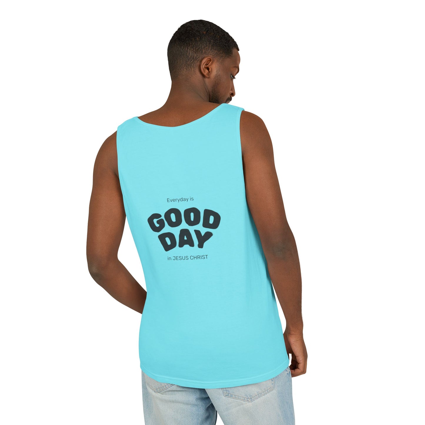 Inspirational Tank Top for Daily Motivation, Christian Gift, Positive Affirmation Apparel, Summer Fashion, Relaxed Fit Exercise Wear