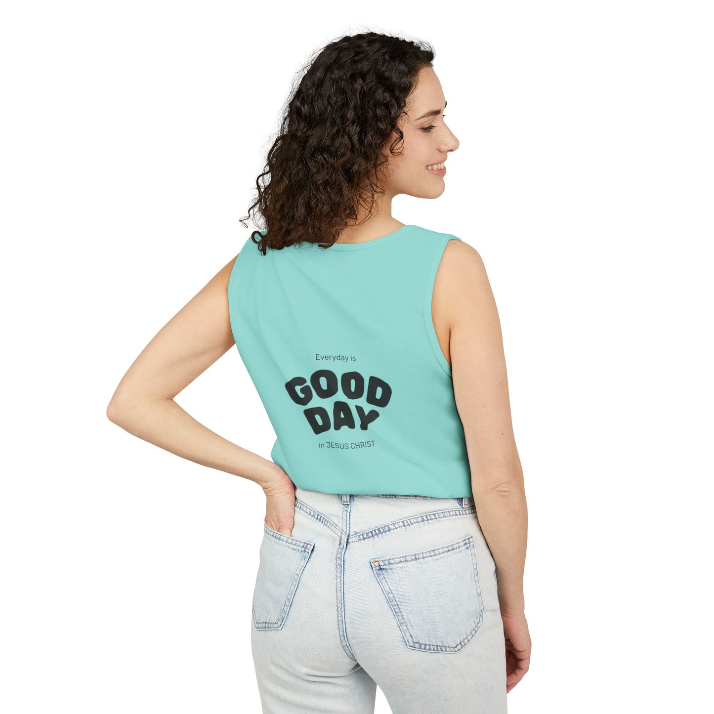 Inspirational Tank Top for Daily Motivation, Christian Gift, Positive Affirmation Apparel, Summer Fashion, Relaxed Fit Exercise Wear