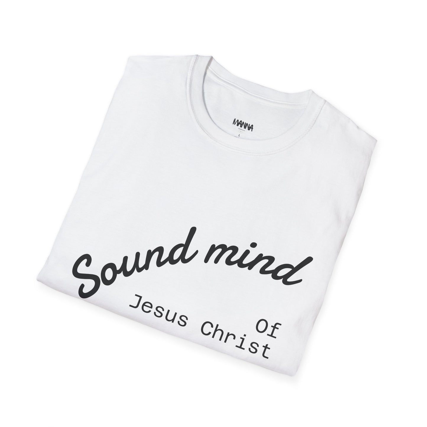 Unisex Christian Inspirational T-Shirt, Sound Mind Jesus Christ Tee, Faith-Based Gift, Spiritual Apparel, Religious Fashion