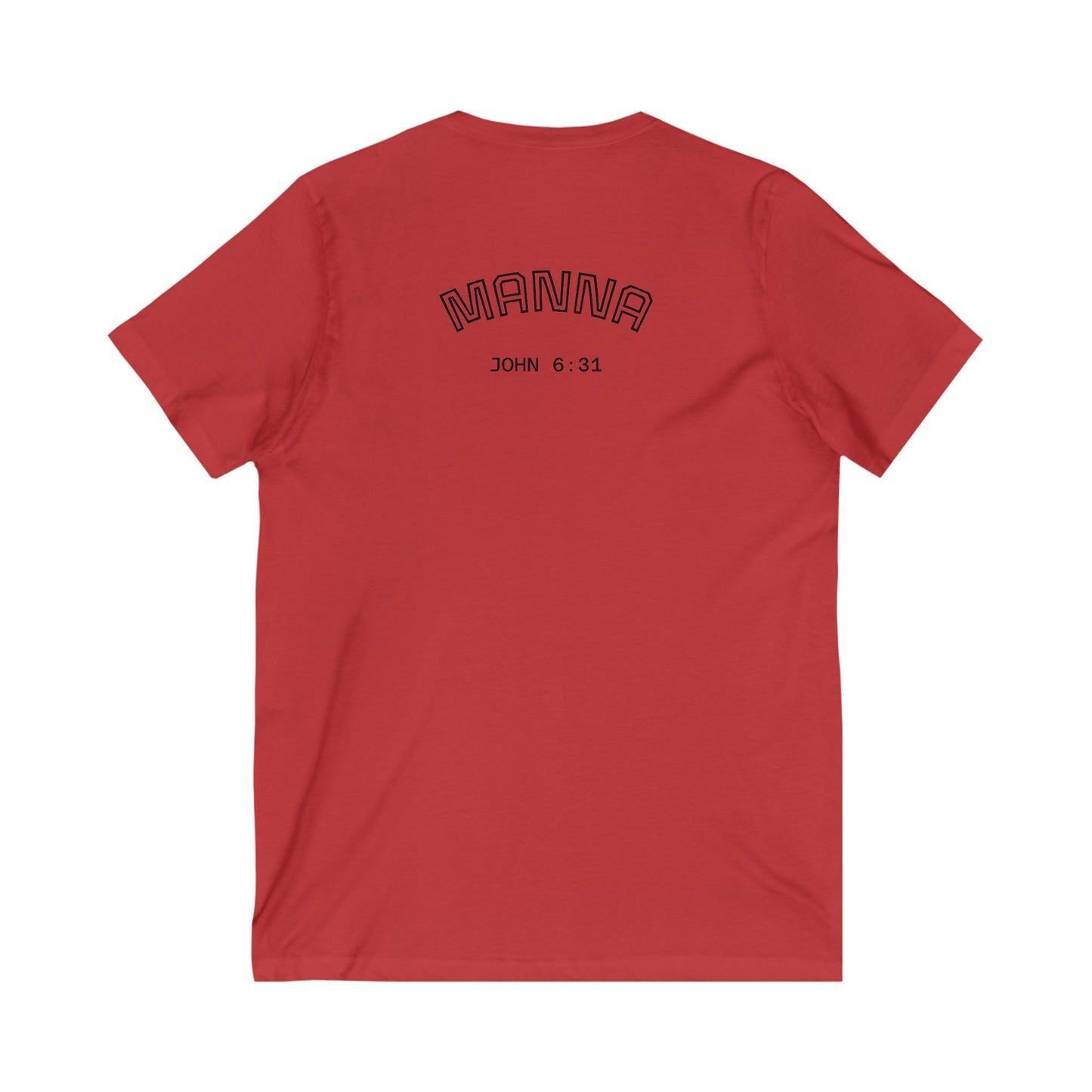 Inspirational V-Neck Tee, Strength and Dignity Shirt, Christian T-Shirt, Faith-Based Apparel, Spiritual Gifts, Casual Everyday Wear