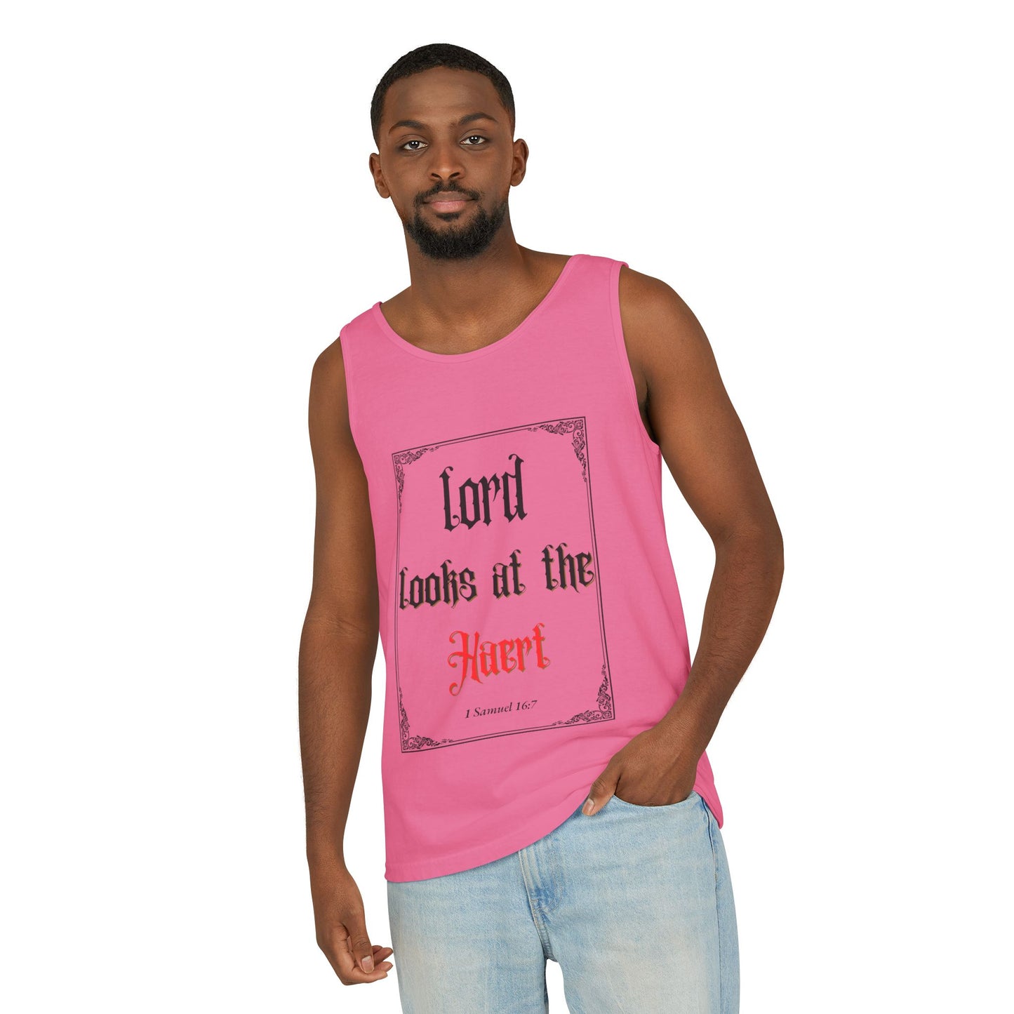 Inspirational Tank Top for Daily Motivation, Christian Gift, Positive Affirmation Apparel, Summer Fashion, Relaxed Fit Exercise Wear