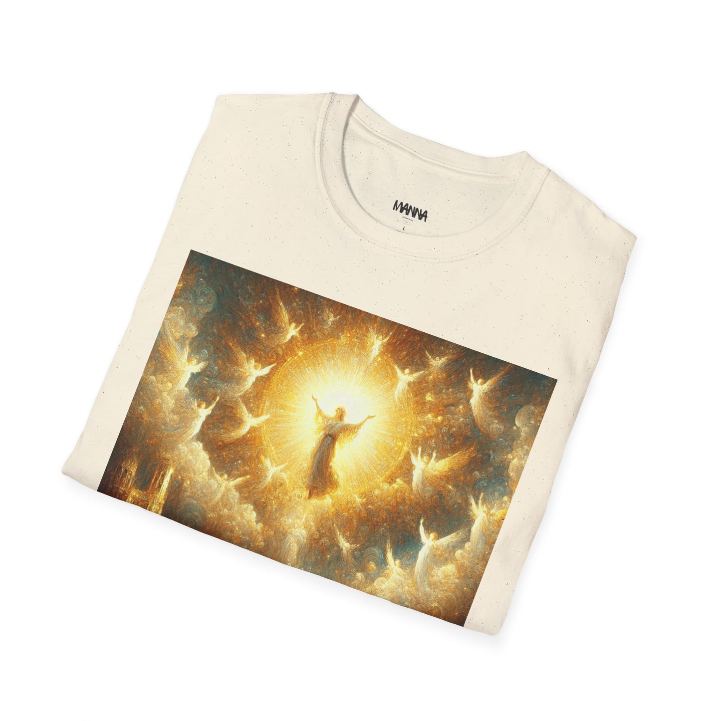 Heavenly Glory Unisex Softstyle T-Shirt - Inspirational Art Tee
