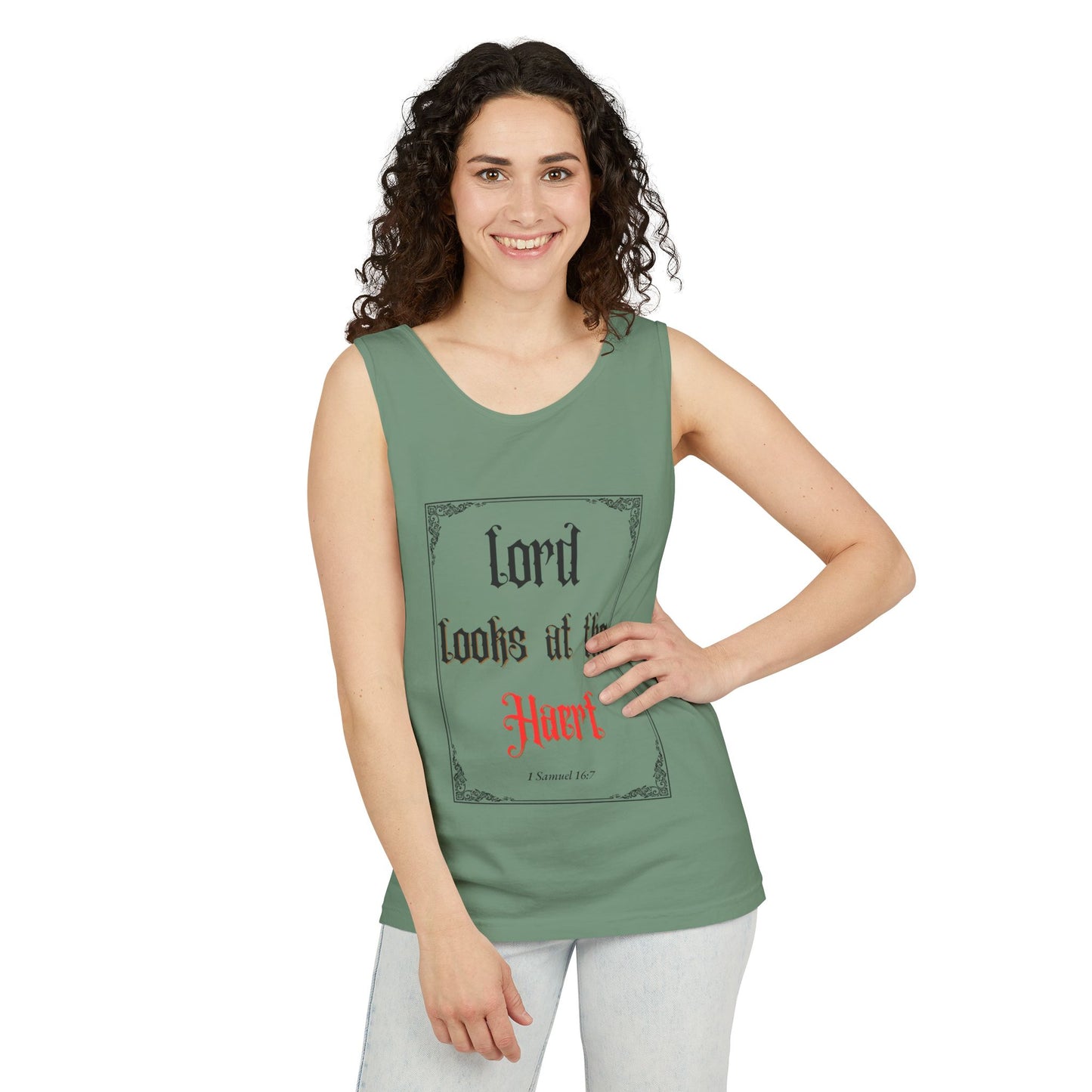 Inspirational Tank Top for Daily Motivation, Christian Gift, Positive Affirmation Apparel, Summer Fashion, Relaxed Fit Exercise Wear
