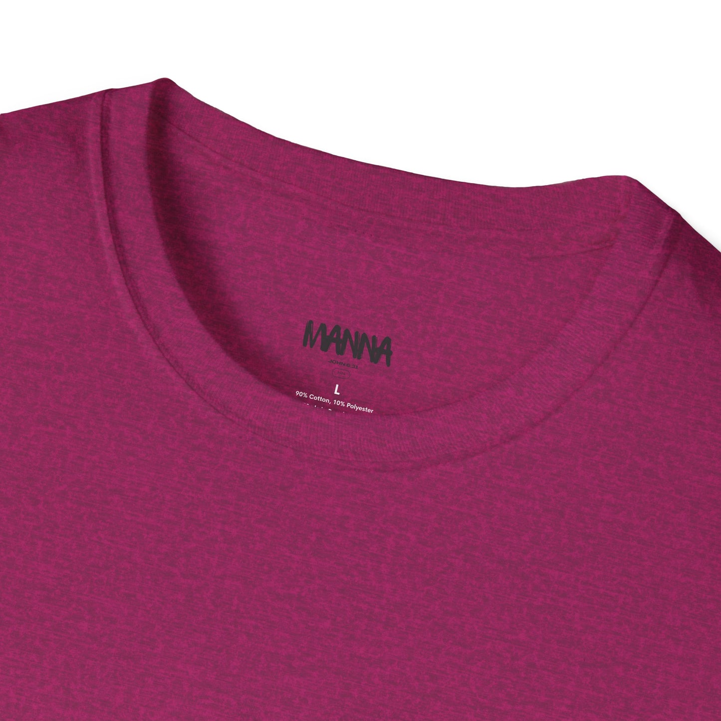 Faith-Inspired Unisex Softstyle T-Shirt - Romans 10:9 Graphic Tee