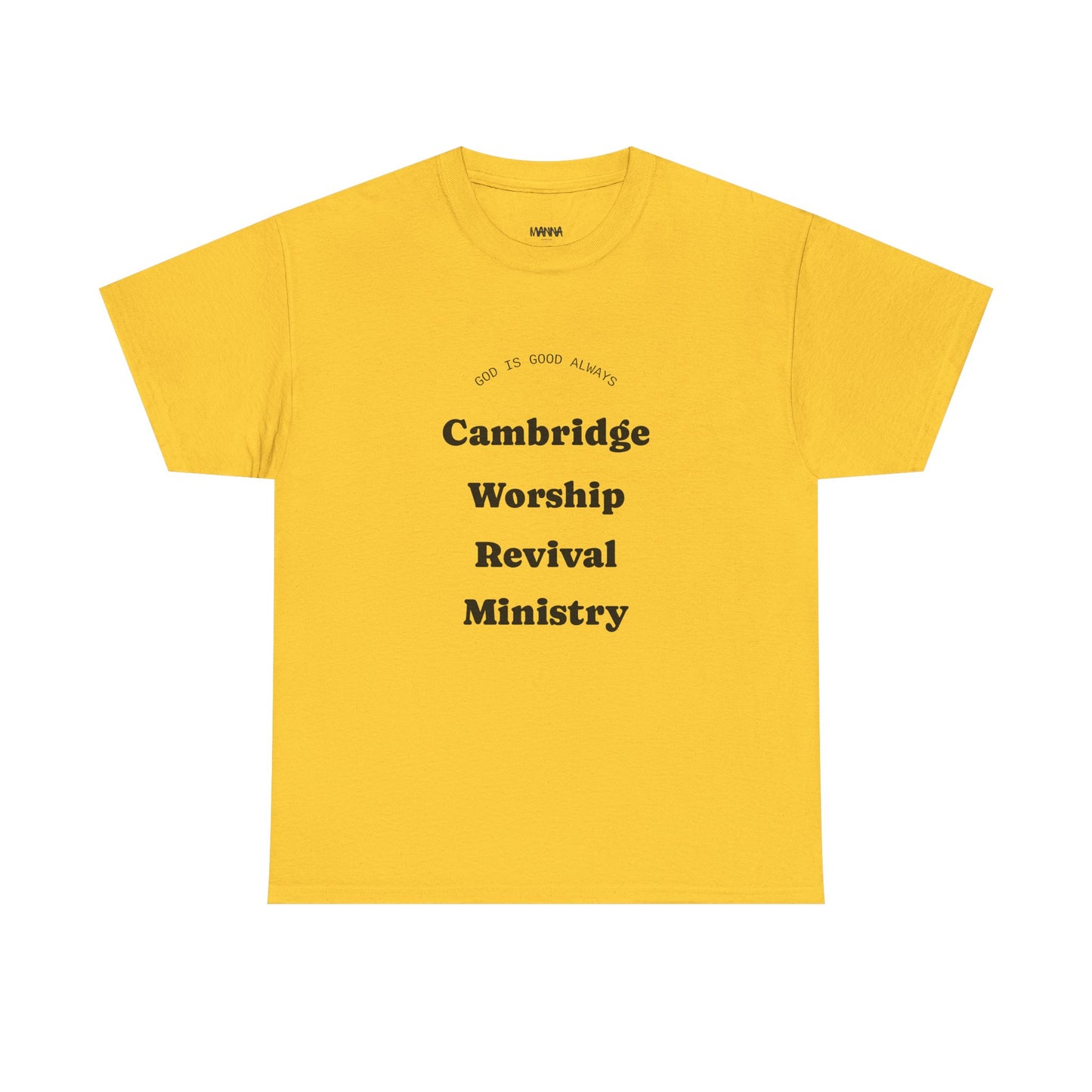 Cambridge Worship Revival Ministry Tee - Unisex Heavy Cotton Shirt for Spiritual Gatherings, Church Events, Faith Celebrations, Casual [...]