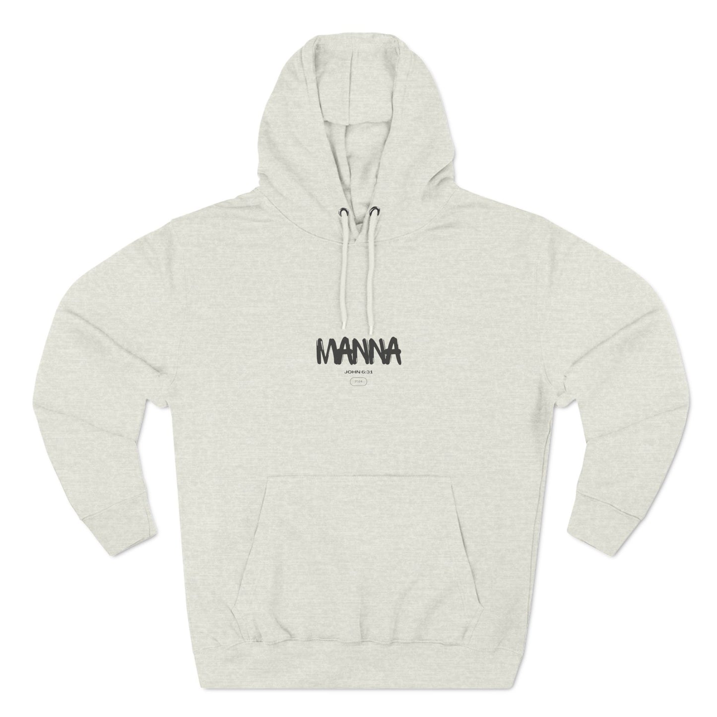 Three-Panel Fleece Hoodie