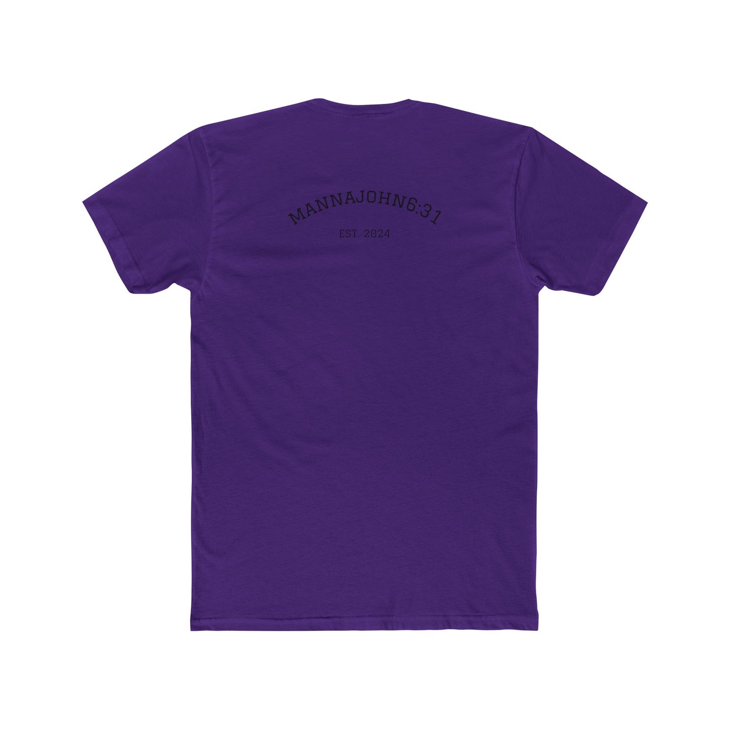 Faith-Inspired Cotton Crew Tee for Everyday Wear, Religious Shirt, Inspirational Gift, Christian Apparel, Trust & Obey Shirt, [...]