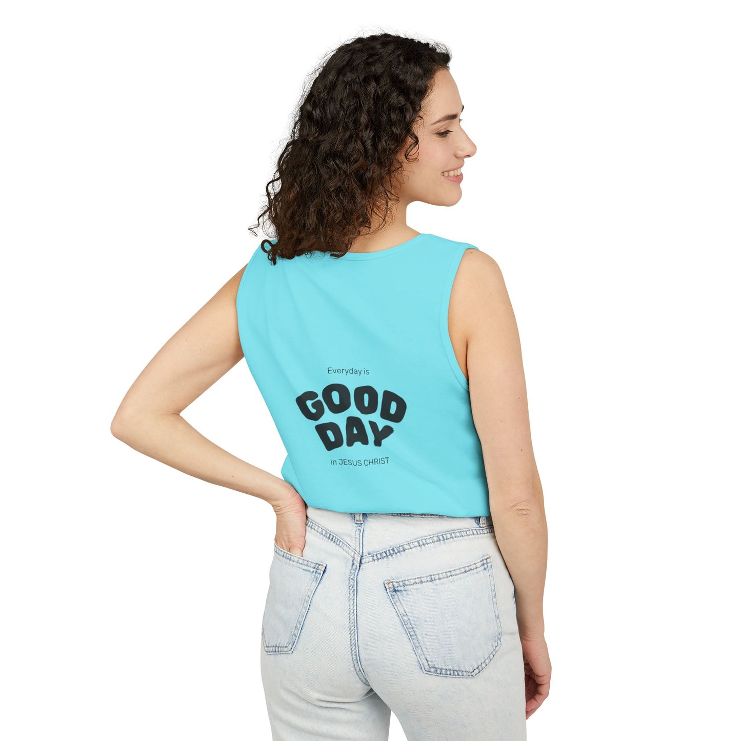 Inspirational Tank Top for Daily Motivation, Christian Gift, Positive Affirmation Apparel, Summer Fashion, Relaxed Fit Exercise Wear