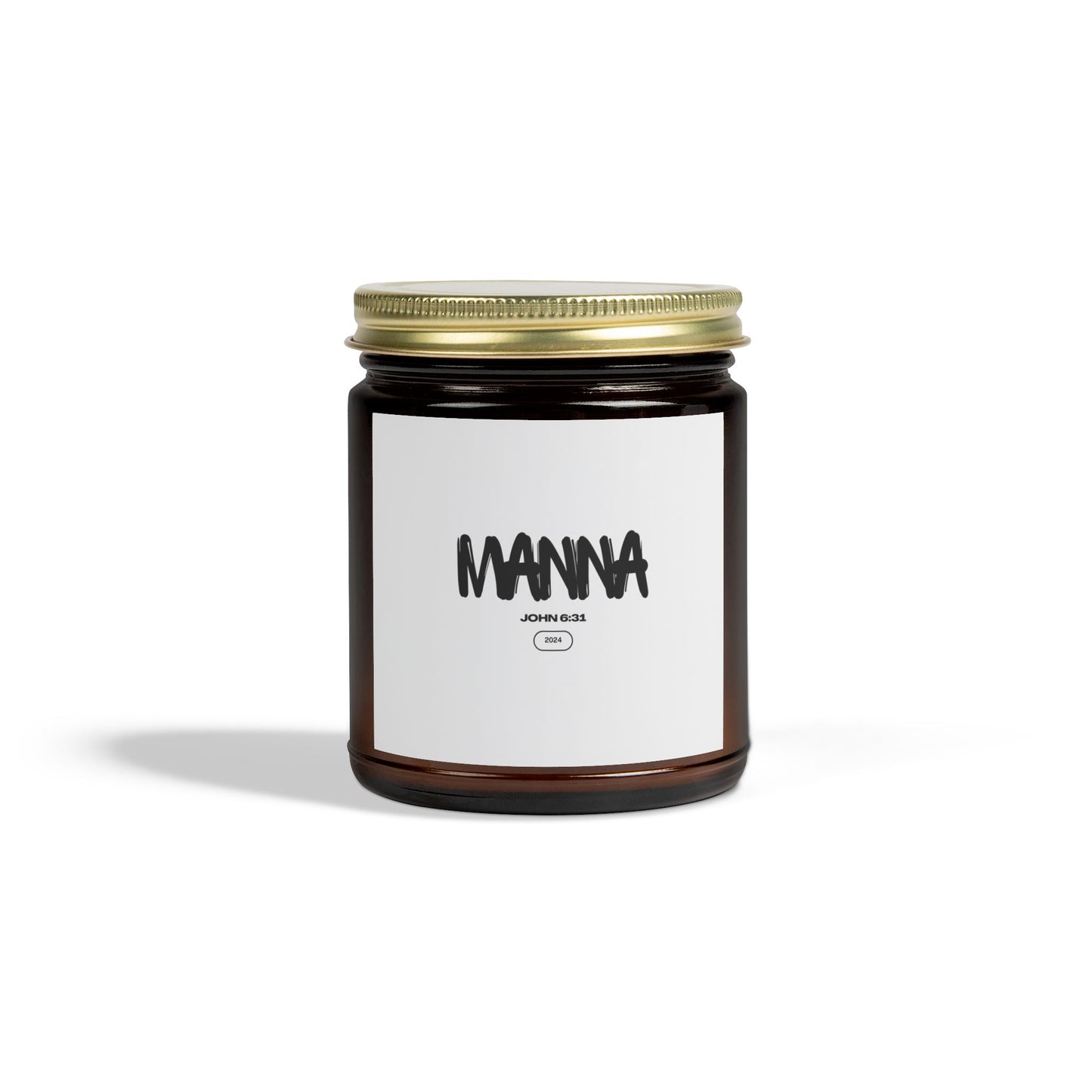 Manna Scented Coconut Apricot Candles - Aromatic Relaxation for Home & Gifts (4oz, 9oz)