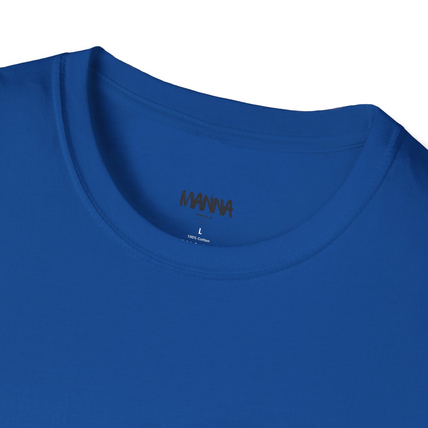 Faith-Inspired Unisex Softstyle T-Shirt with Inspirational Verse