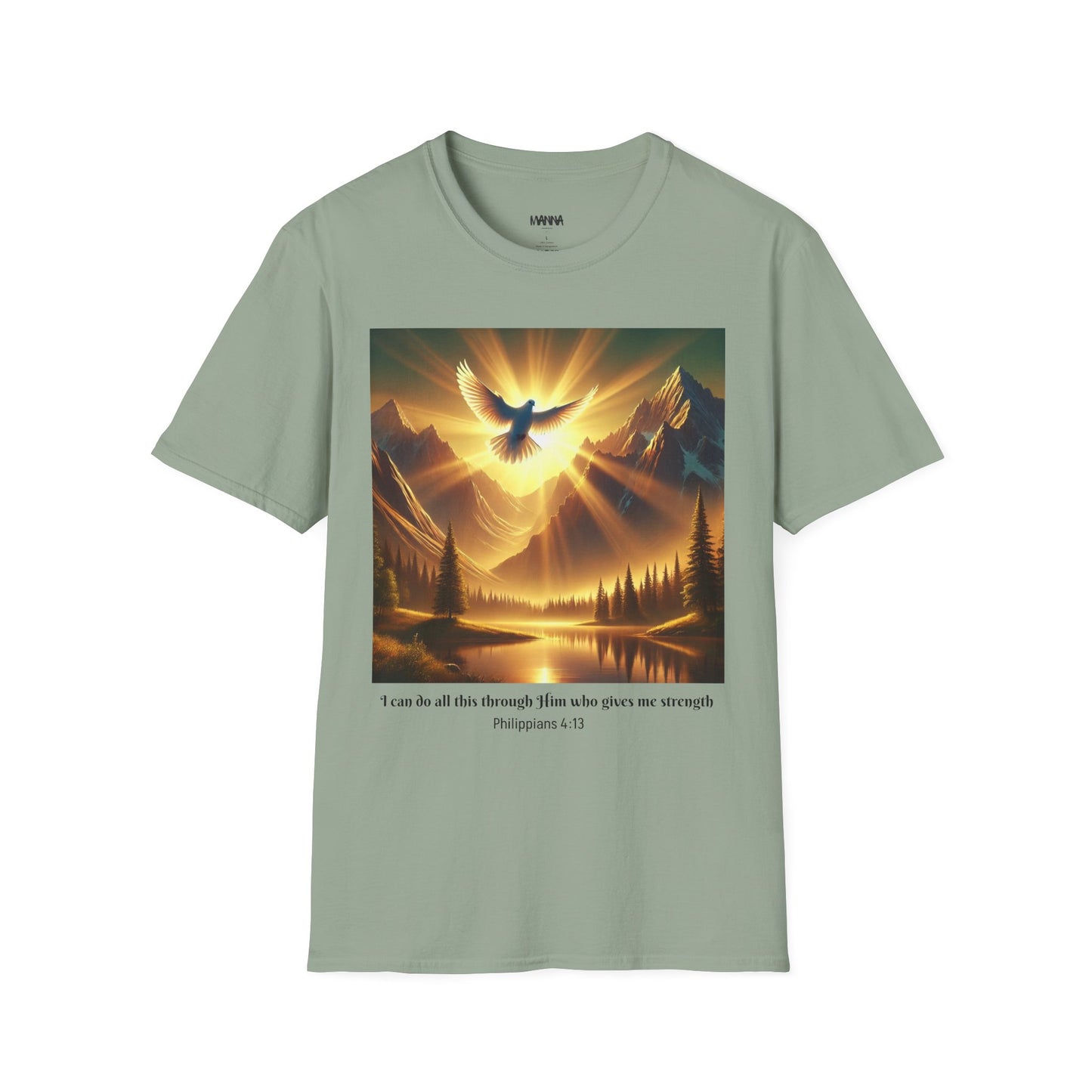 Inspirational Biblical Graphic T-Shirt - 'I Can Do All Things'