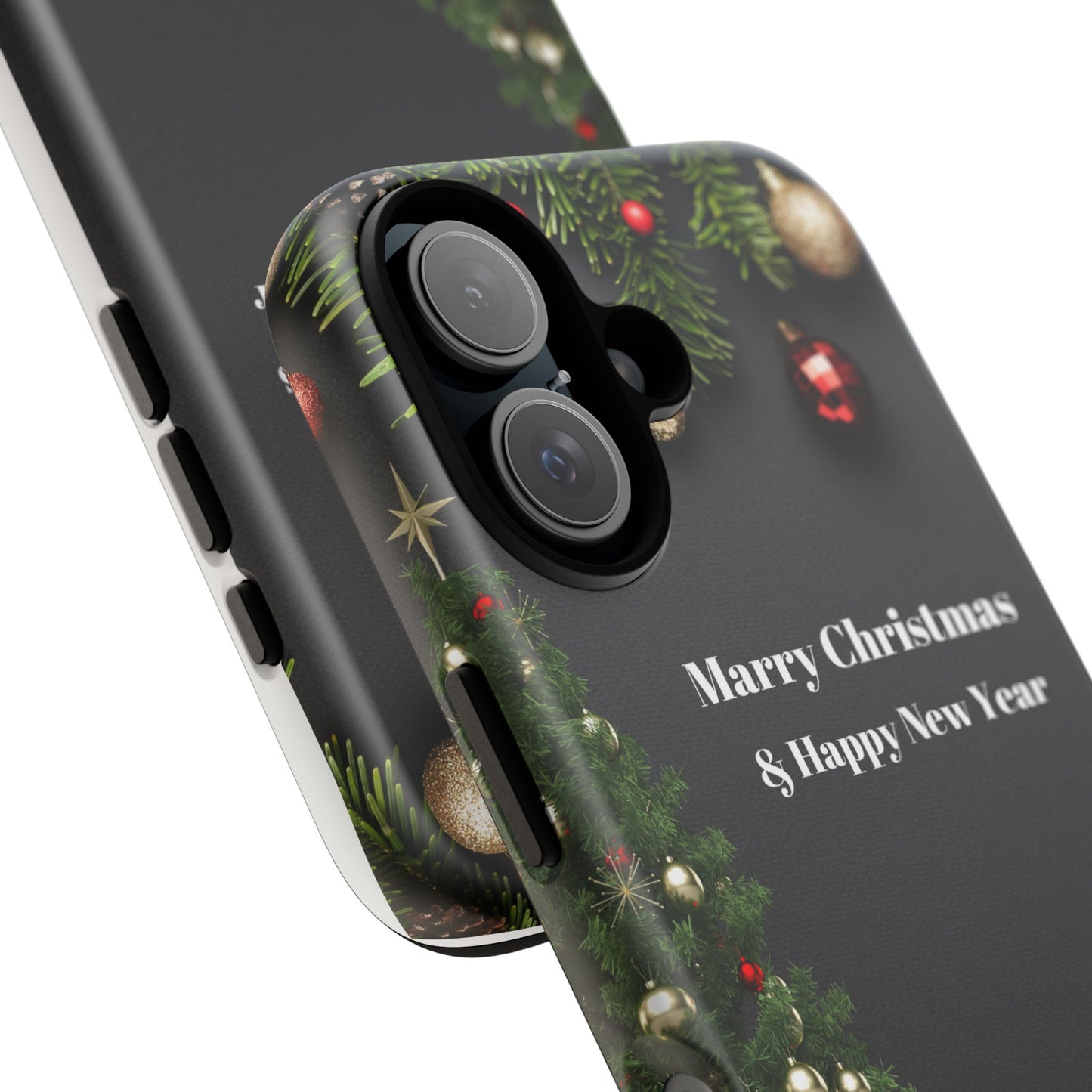 Christmas Phone Case - Marry Christmas & Happy New Year Design