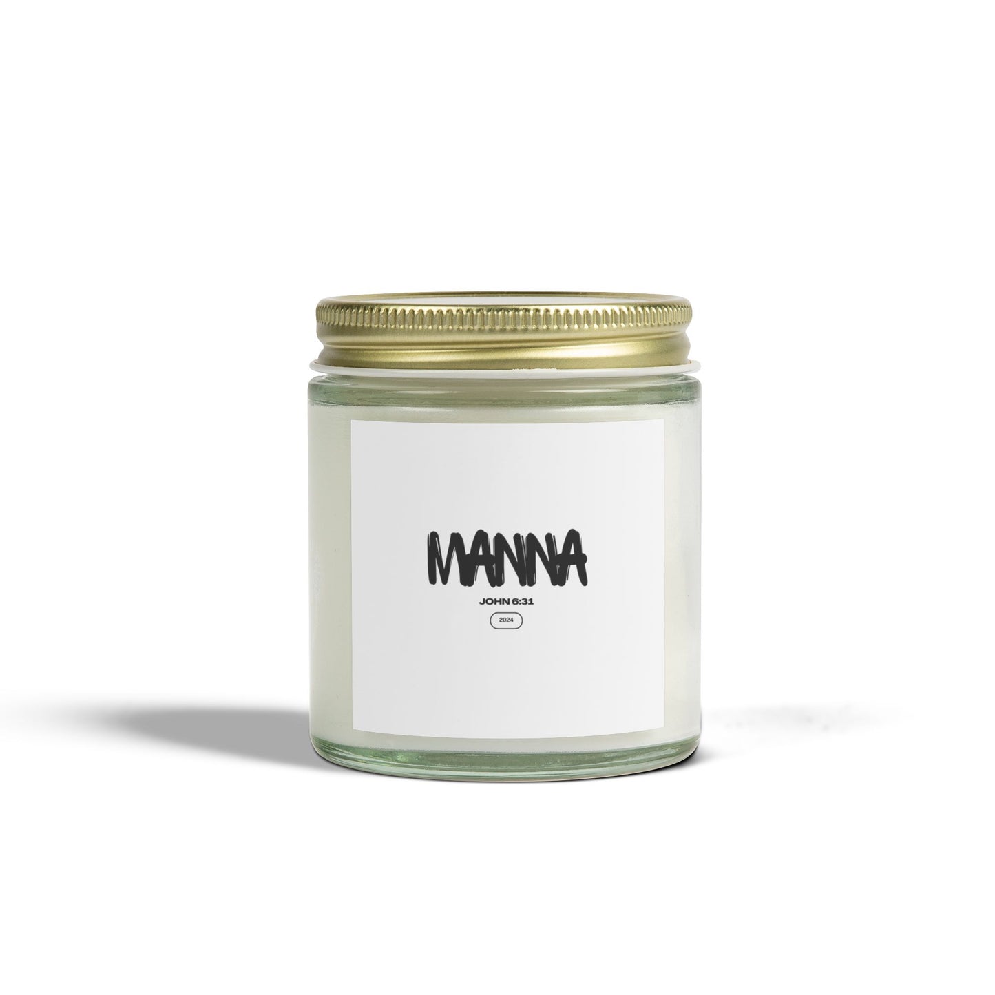 Manna Scented Coconut Apricot Candles - Aromatic Relaxation for Home & Gifts (4oz, 9oz)