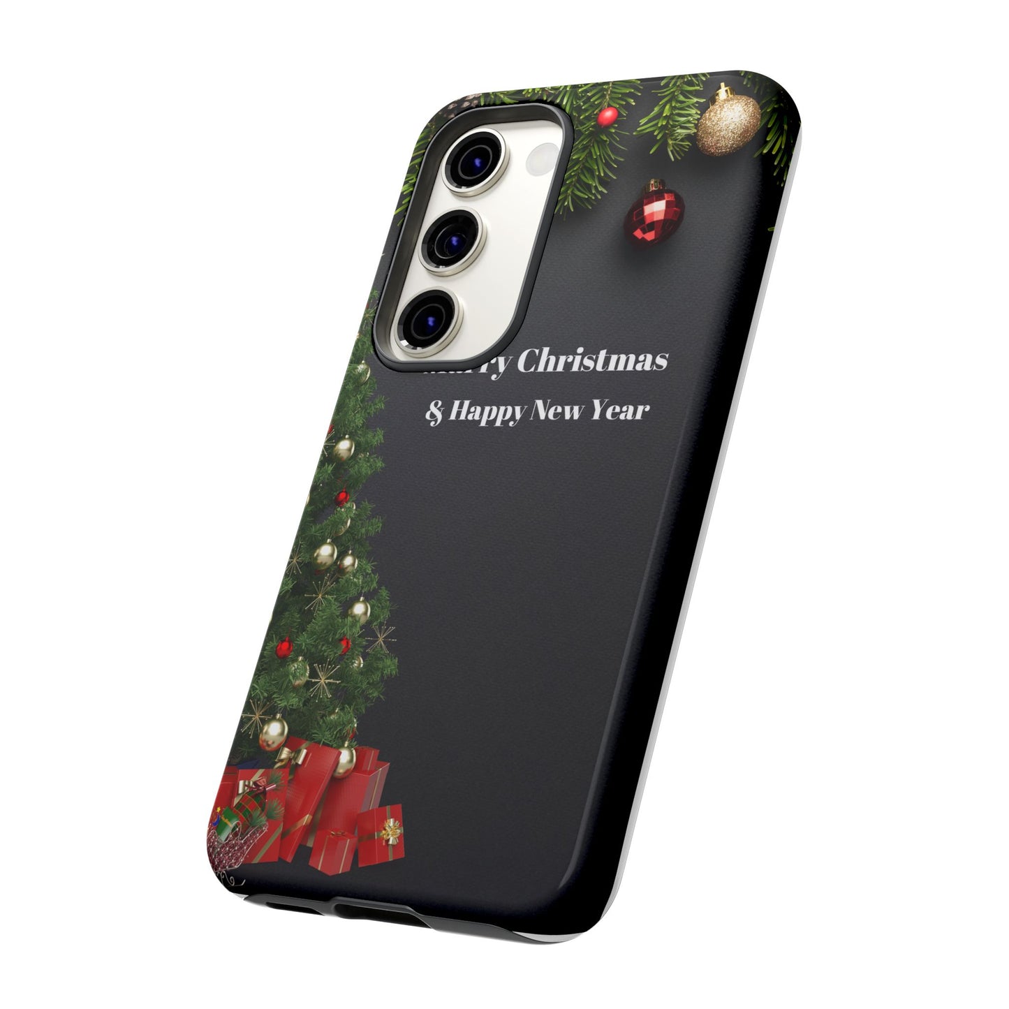 Christmas Phone Case - Marry Christmas & Happy New Year Design