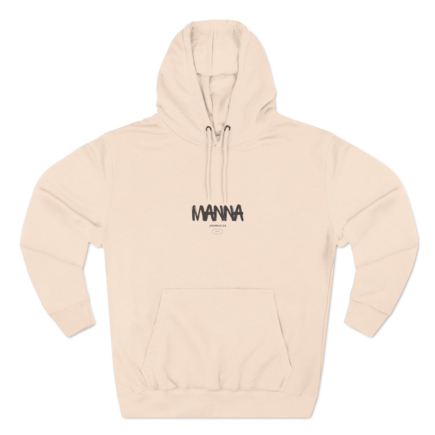 Three-Panel Fleece Hoodie