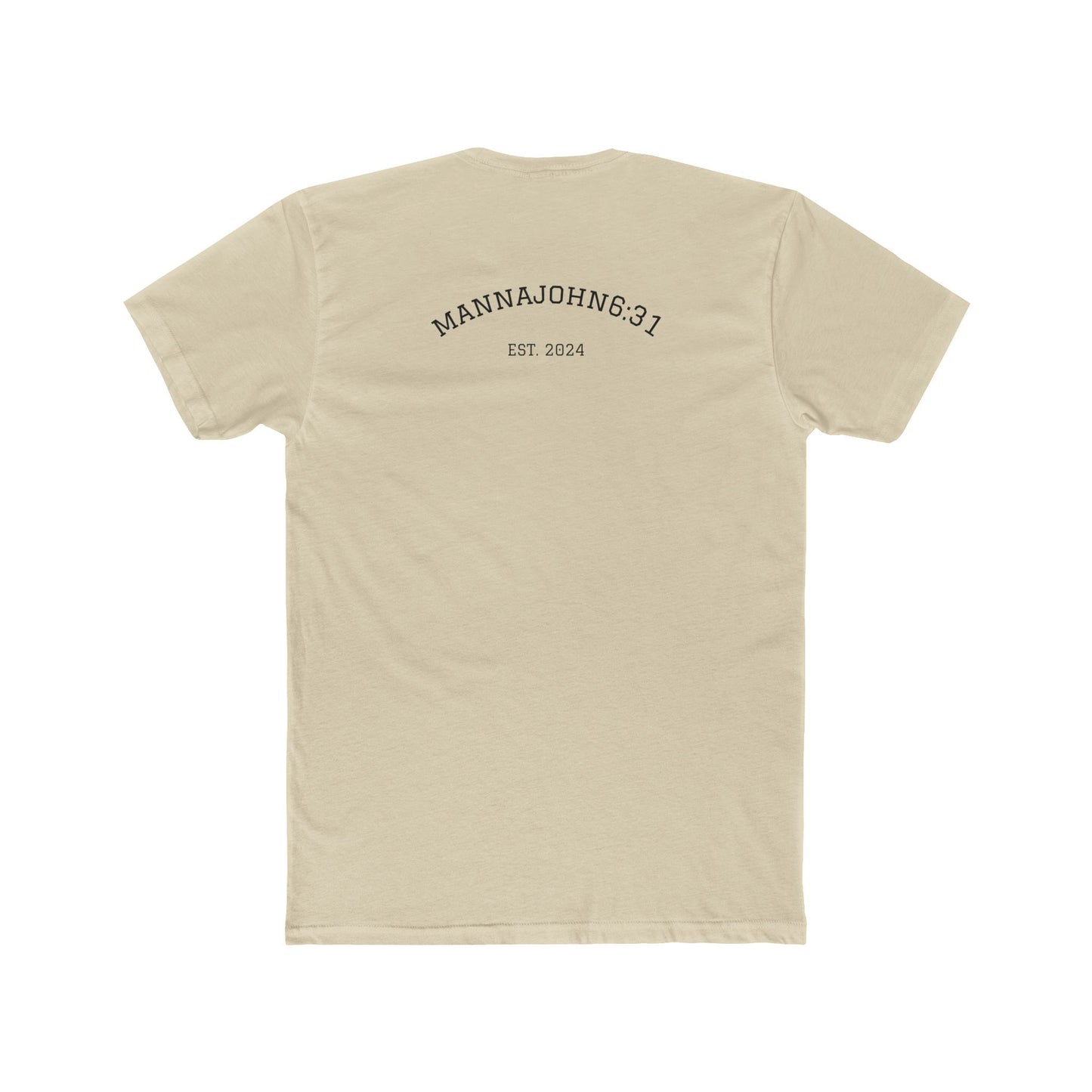 Faith-Inspired Cotton Crew Tee for Everyday Wear, Religious Shirt, Inspirational Gift, Christian Apparel, Trust & Obey Shirt, [...]
