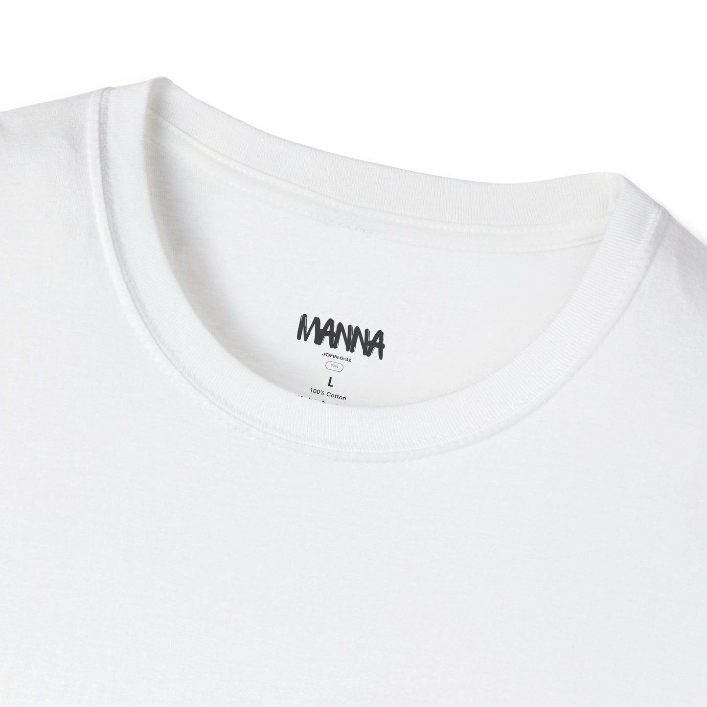 Faith-Inspired Unisex Softstyle T-Shirt with Inspirational Verse