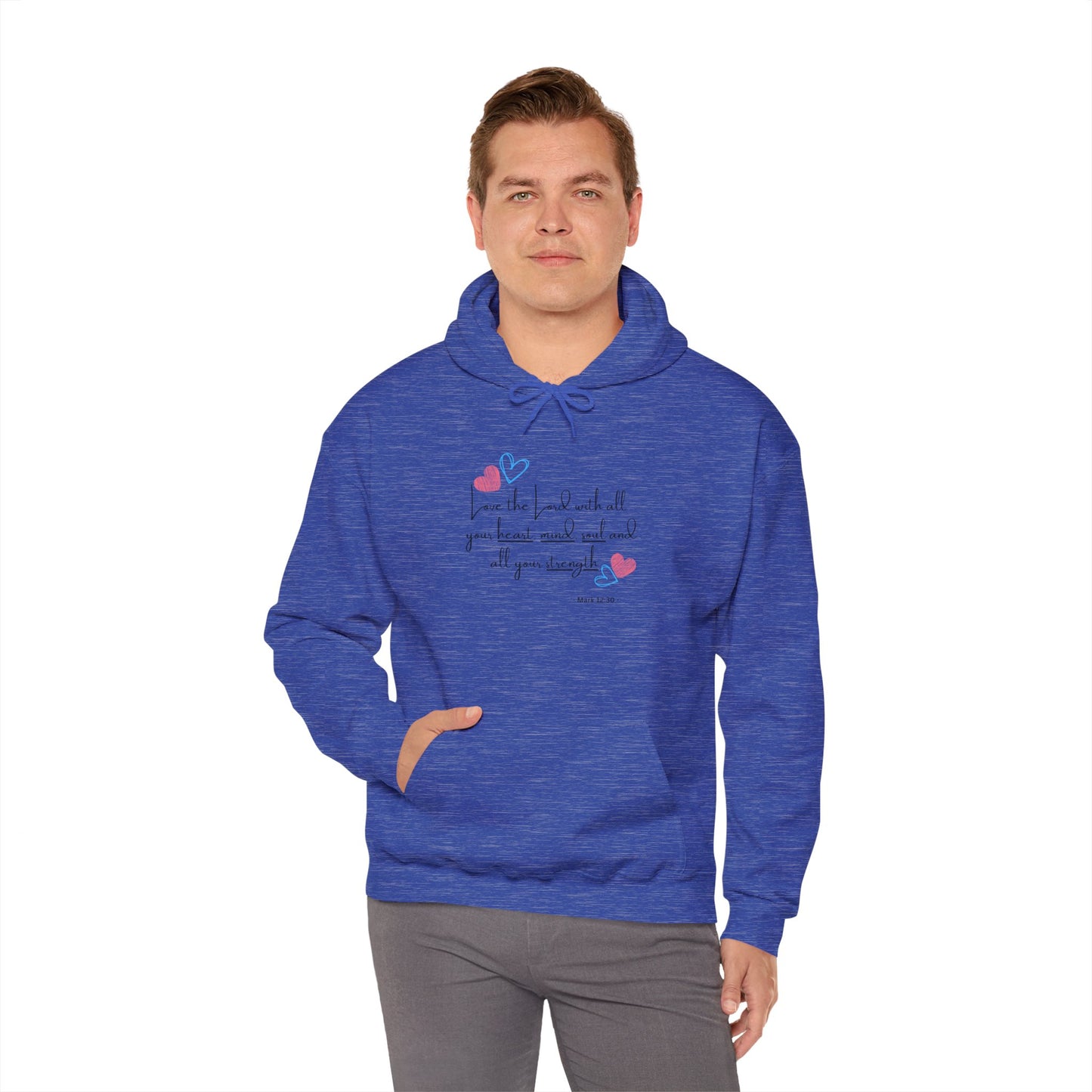 Inspirational Quote Hooded Sweatshirt for Everyday Comfort