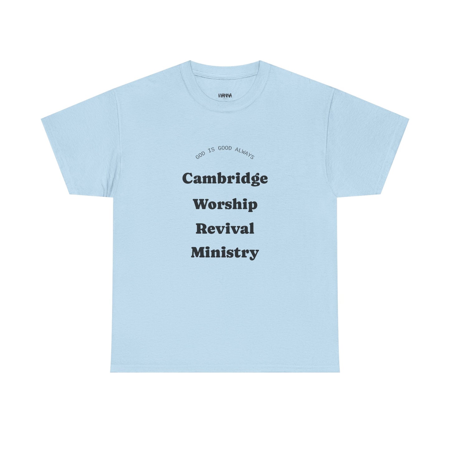 Cambridge Worship Revival Ministry Tee - Unisex Heavy Cotton Shirt for Spiritual Gatherings, Church Events, Faith Celebrations, Casual [...]
