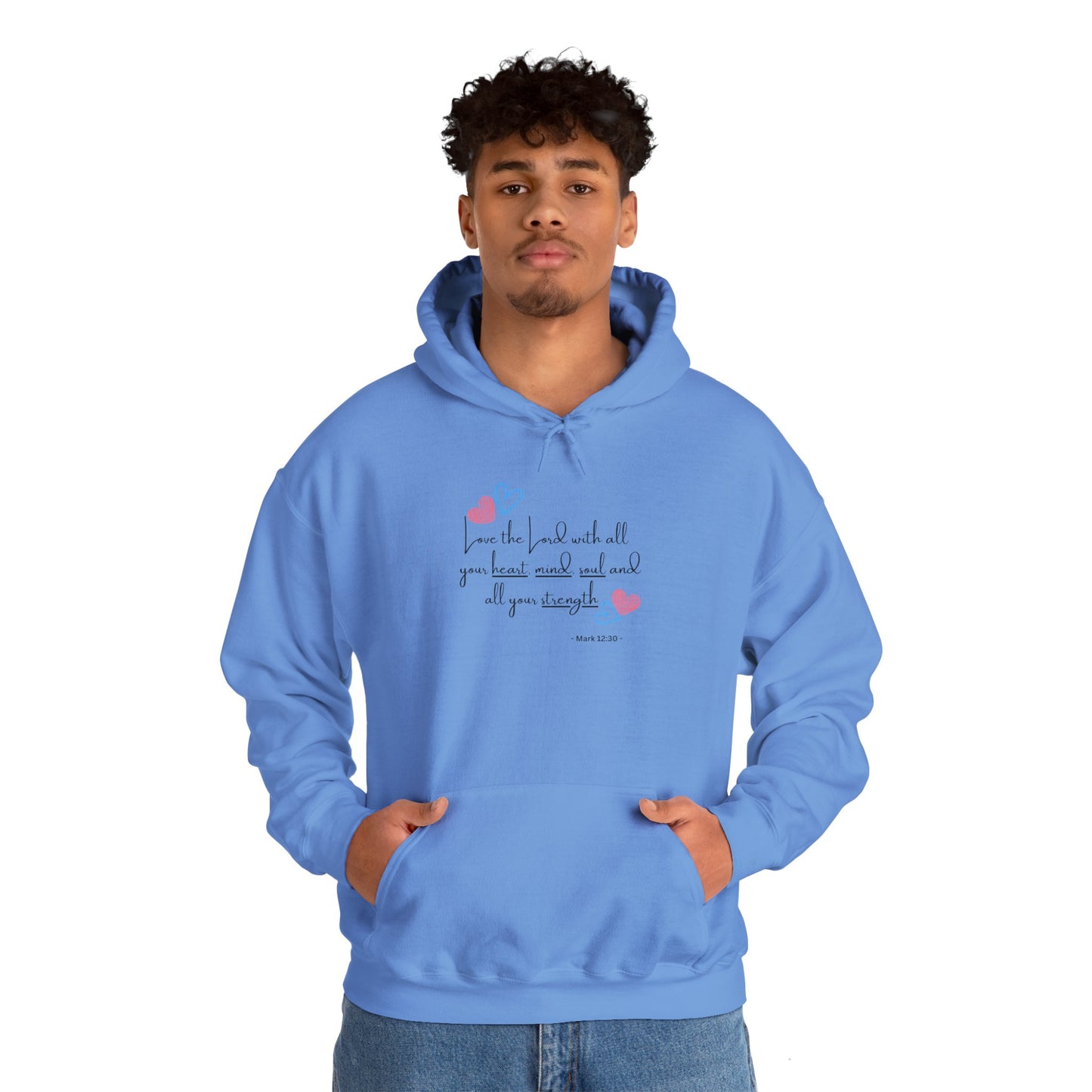 Inspirational Quote Hooded Sweatshirt for Everyday Comfort