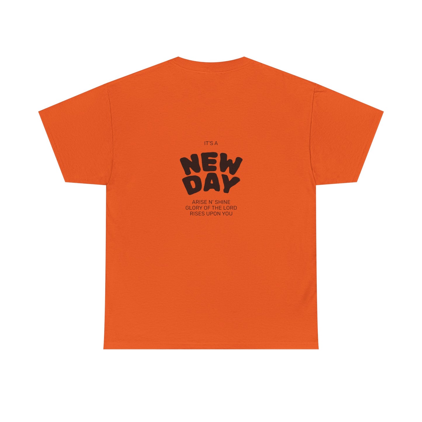 Christian Worship Revival Ministry T-Shirt — "It's a New Day" Inspirational Church Tee