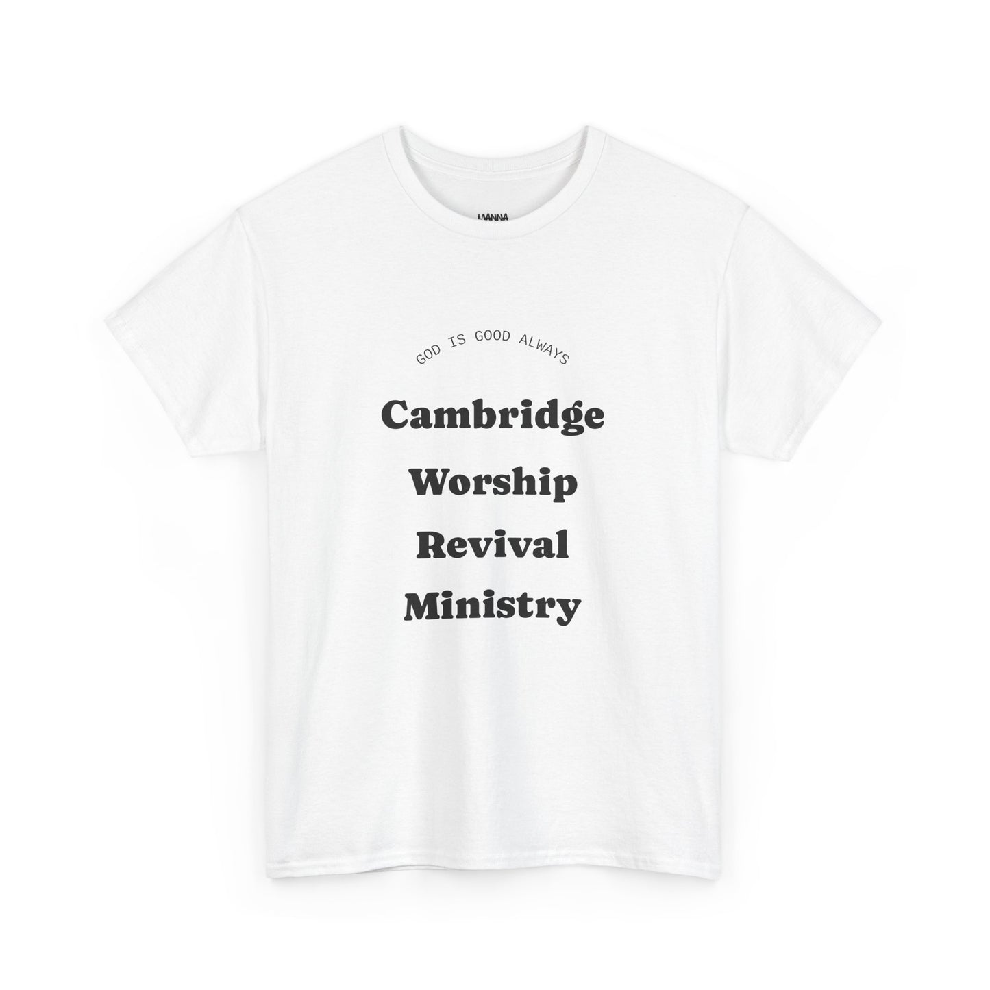 Cambridge Worship Revival Ministry Tee - Unisex Heavy Cotton Shirt for Spiritual Gatherings, Church Events, Faith Celebrations, Casual [...]