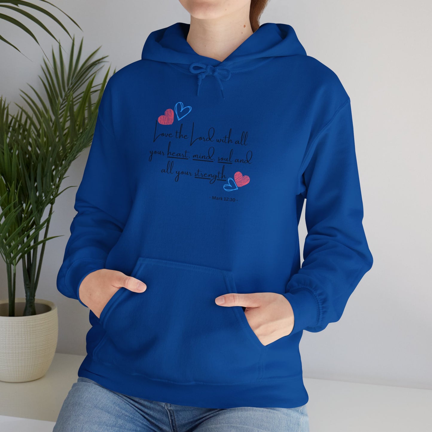 Inspirational Quote Hooded Sweatshirt for Everyday Comfort