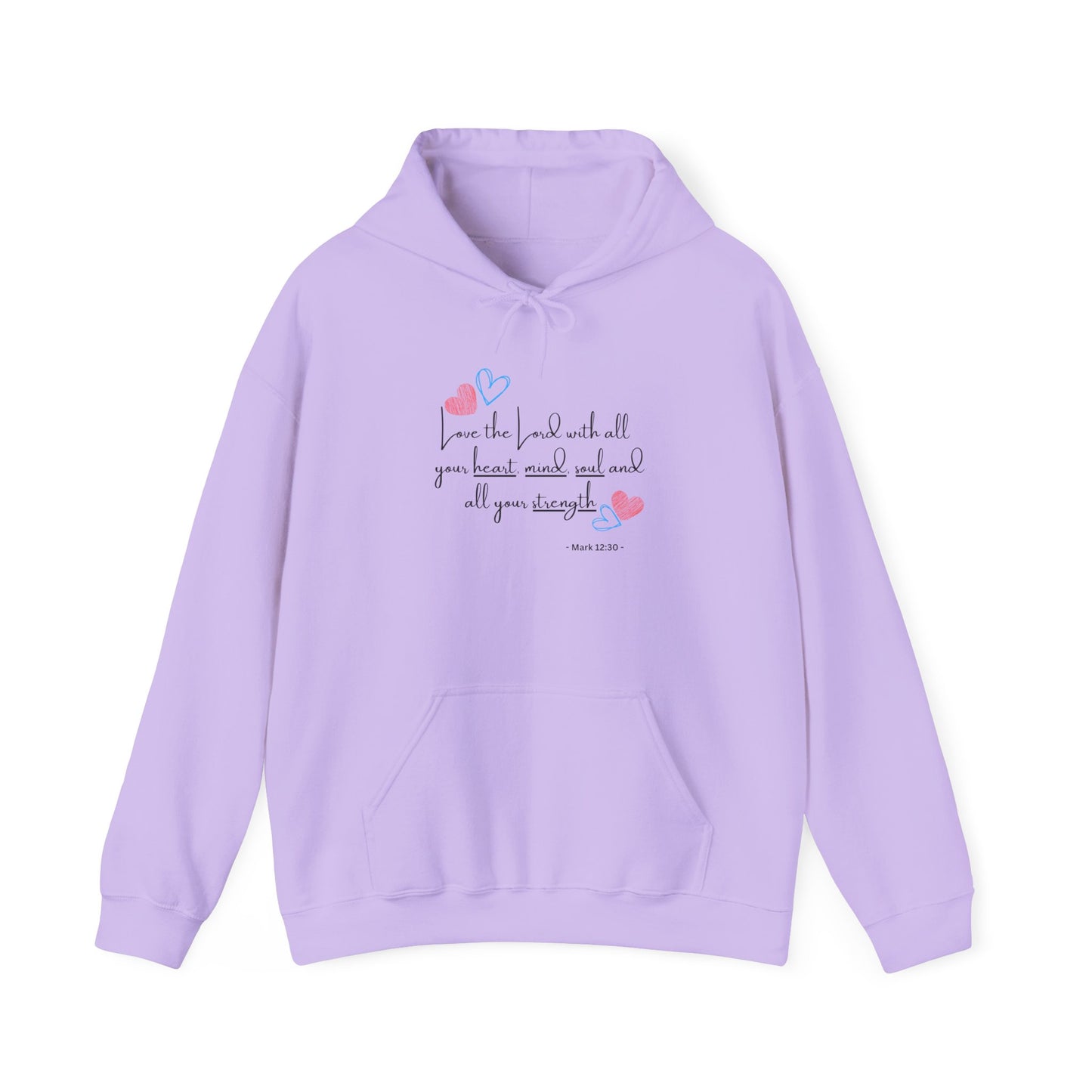 Inspirational Quote Hooded Sweatshirt for Everyday Comfort