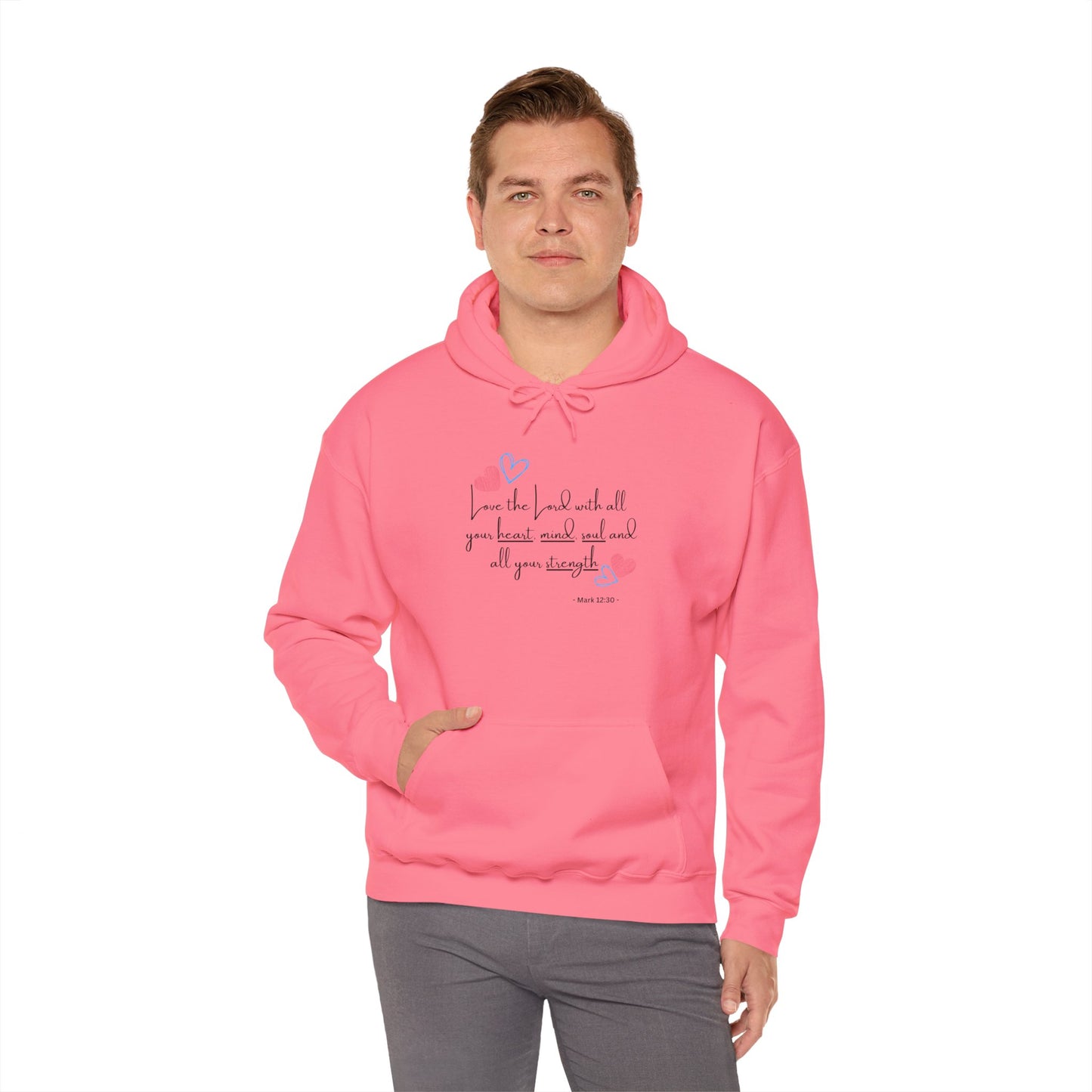 Inspirational Quote Hooded Sweatshirt for Everyday Comfort