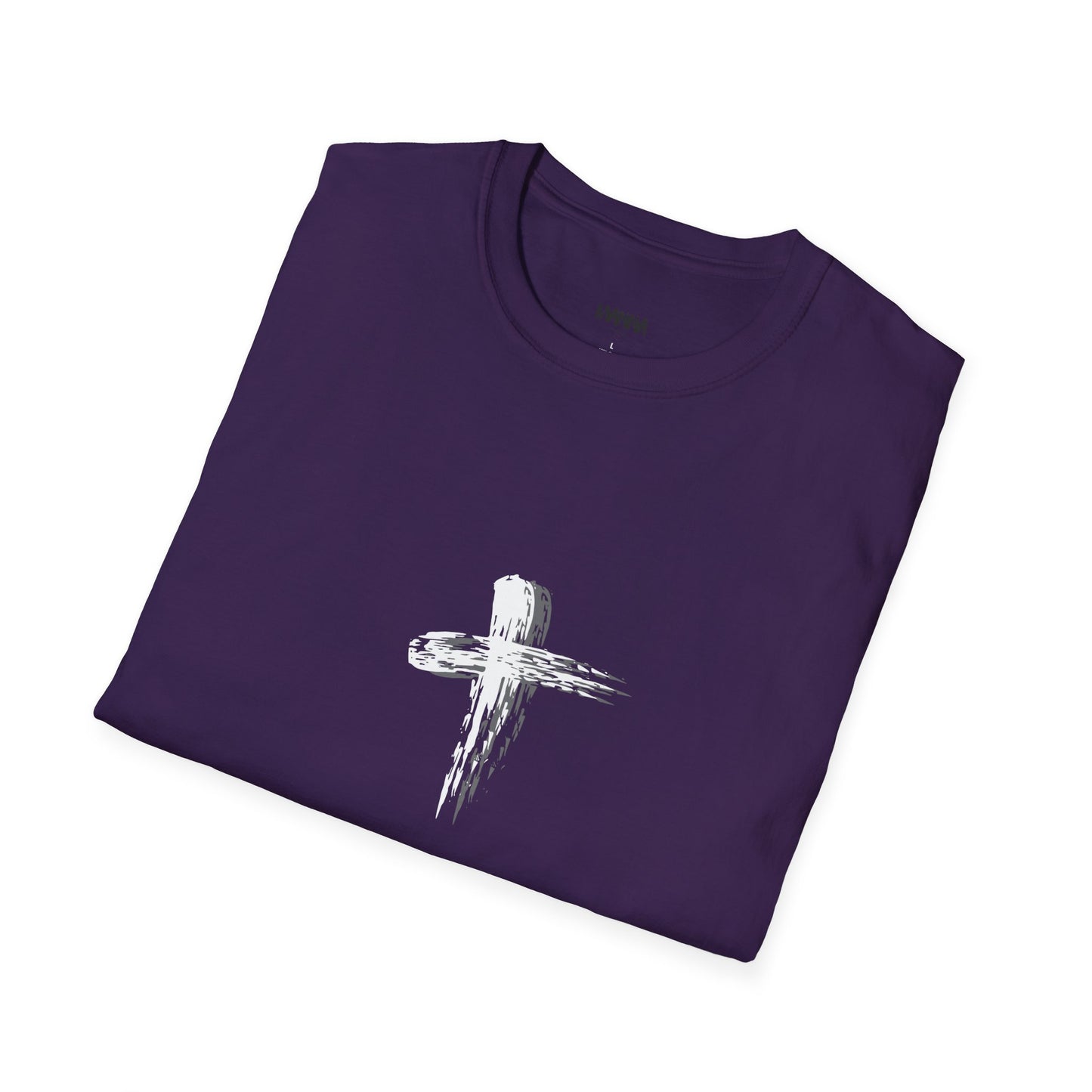 Faith-Inspired Unisex Softstyle T-Shirt - Romans 10:9 Graphic Tee