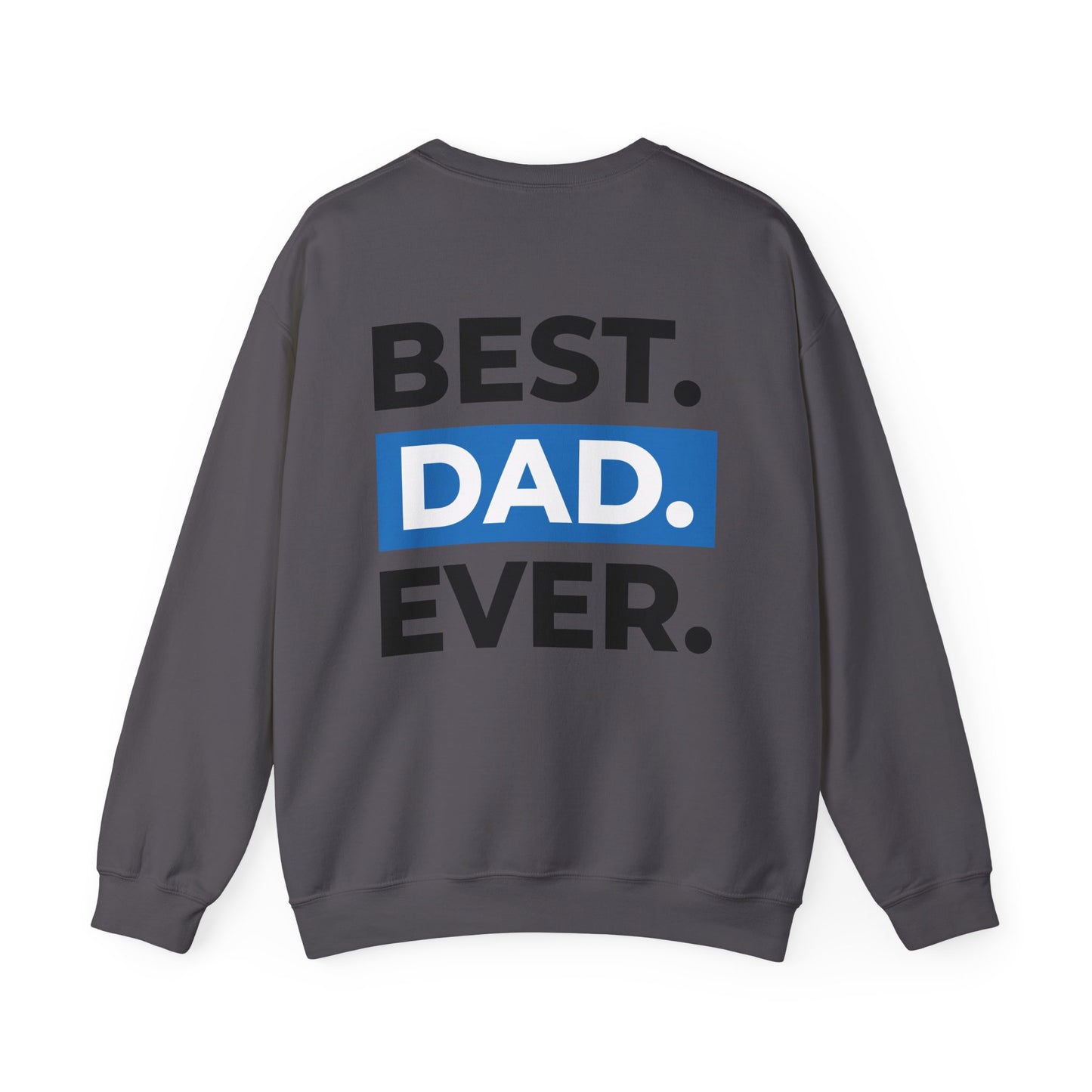 Inspirational Faith & Family Sweatshirt - 'God is the Light of the World' & 'Best Dad Ever'