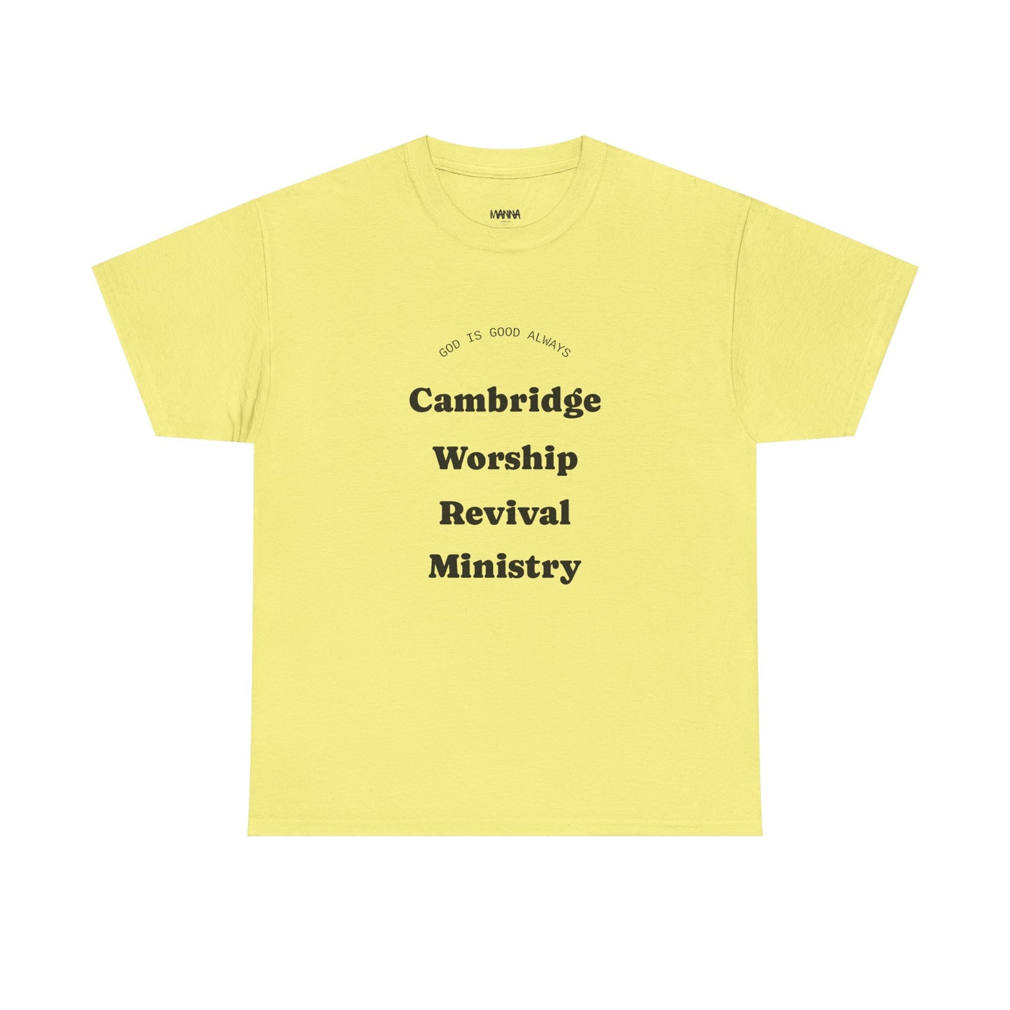 Cambridge Worship Revival Ministry Tee - Unisex Heavy Cotton Shirt for Spiritual Gatherings, Church Events, Faith Celebrations, Casual [...]