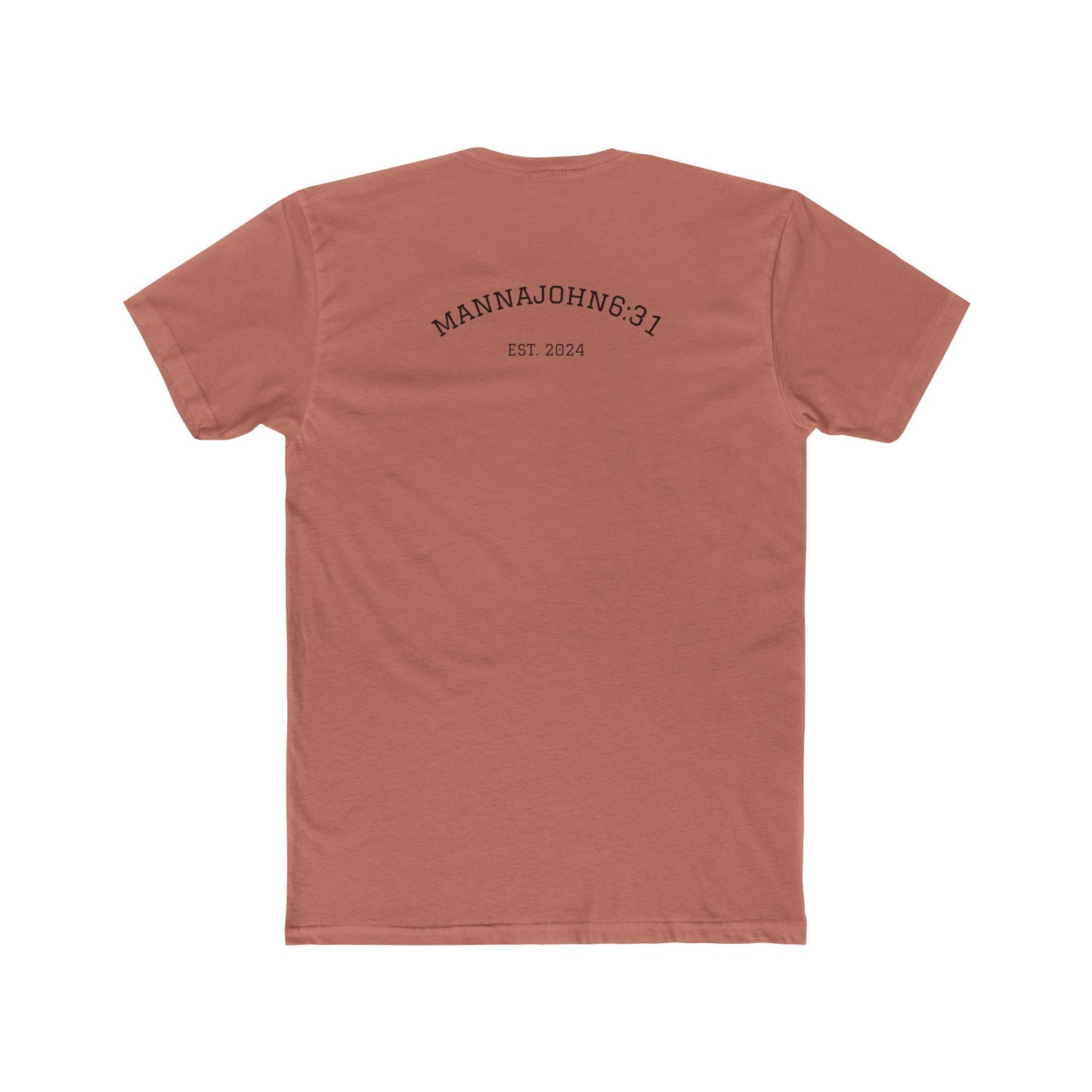 Faith-Inspired Cotton Crew Tee for Everyday Wear, Religious Shirt, Inspirational Gift, Christian Apparel, Trust & Obey Shirt, [...]