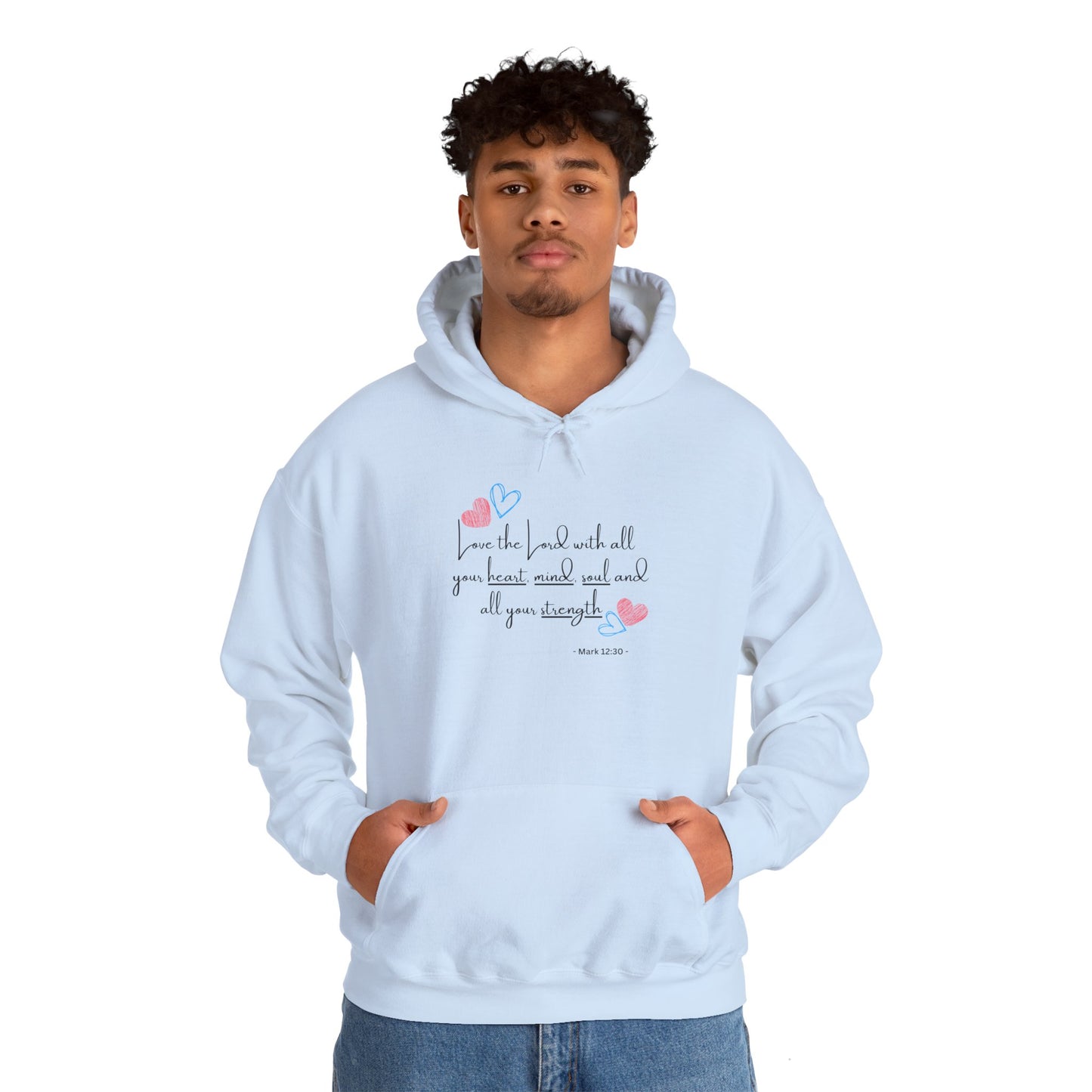 Inspirational Quote Hooded Sweatshirt for Everyday Comfort