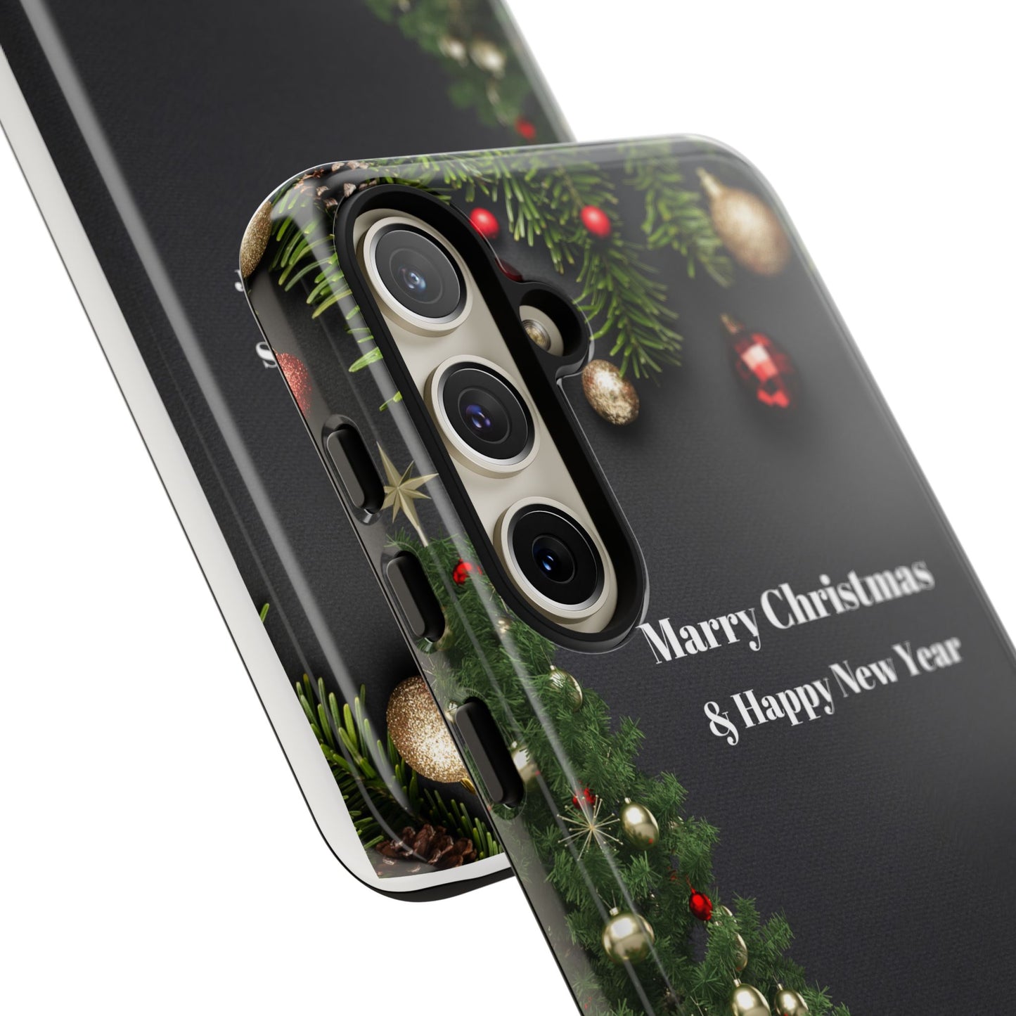 Christmas Phone Case - Marry Christmas & Happy New Year Design