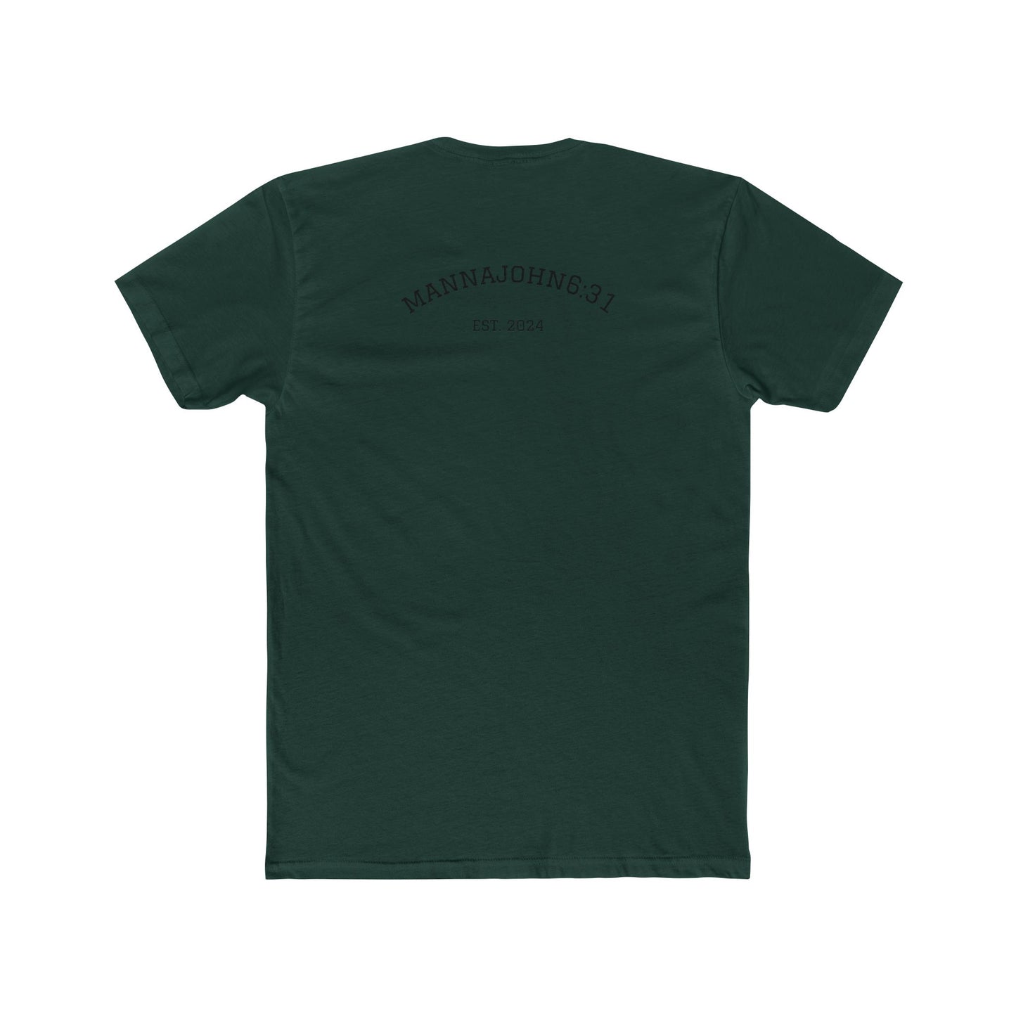 Faith-Inspired Cotton Crew Tee for Everyday Wear, Religious Shirt, Inspirational Gift, Christian Apparel, Trust & Obey Shirt, [...]
