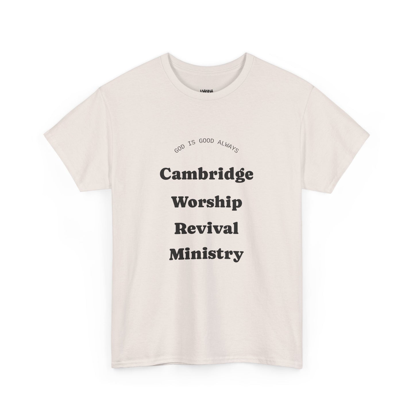 Cambridge Worship Revival Ministry Tee - Unisex Heavy Cotton Shirt for Spiritual Gatherings, Church Events, Faith Celebrations, Casual [...]