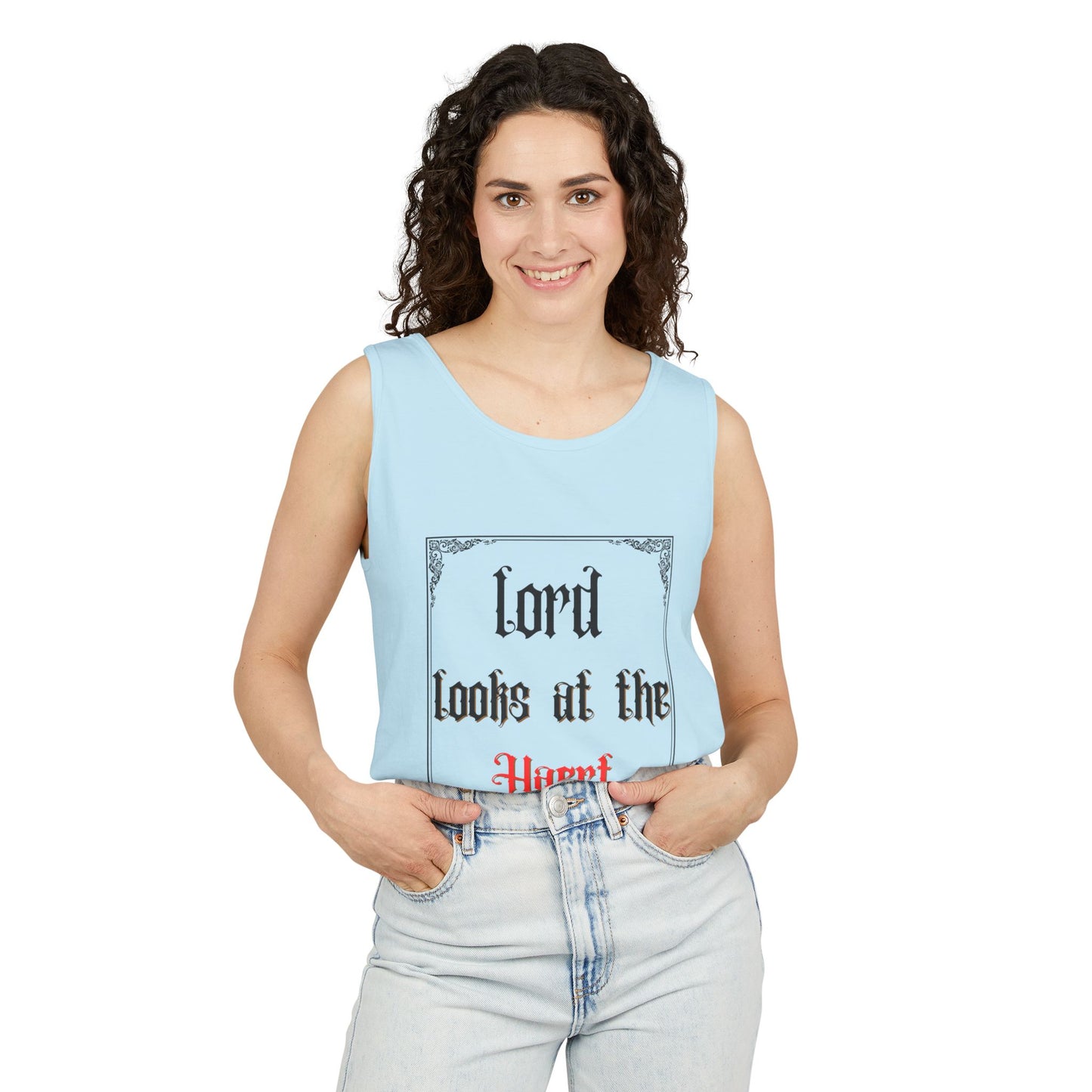 Inspirational Tank Top for Daily Motivation, Christian Gift, Positive Affirmation Apparel, Summer Fashion, Relaxed Fit Exercise Wear