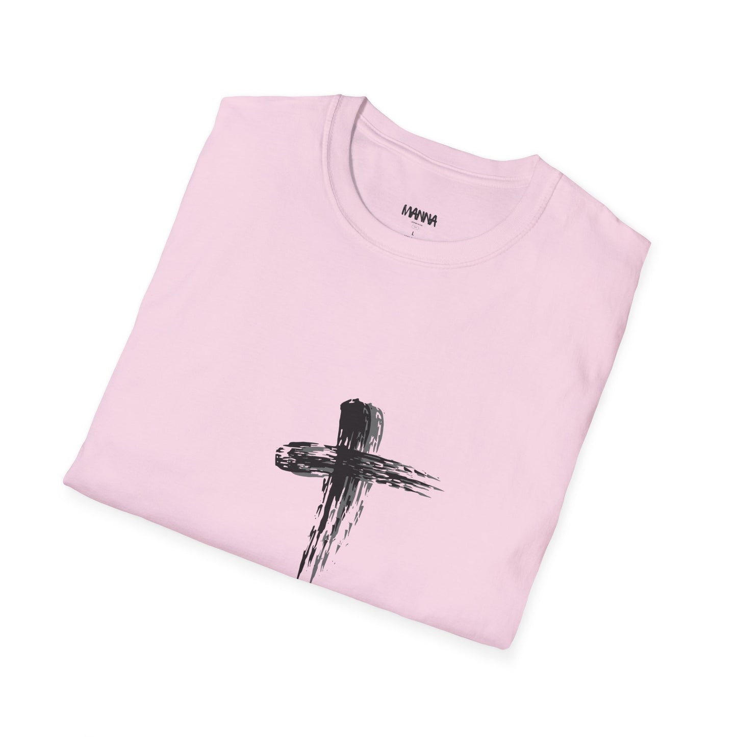Faith-Inspired Unisex Softstyle T-Shirt with Inspirational Verse