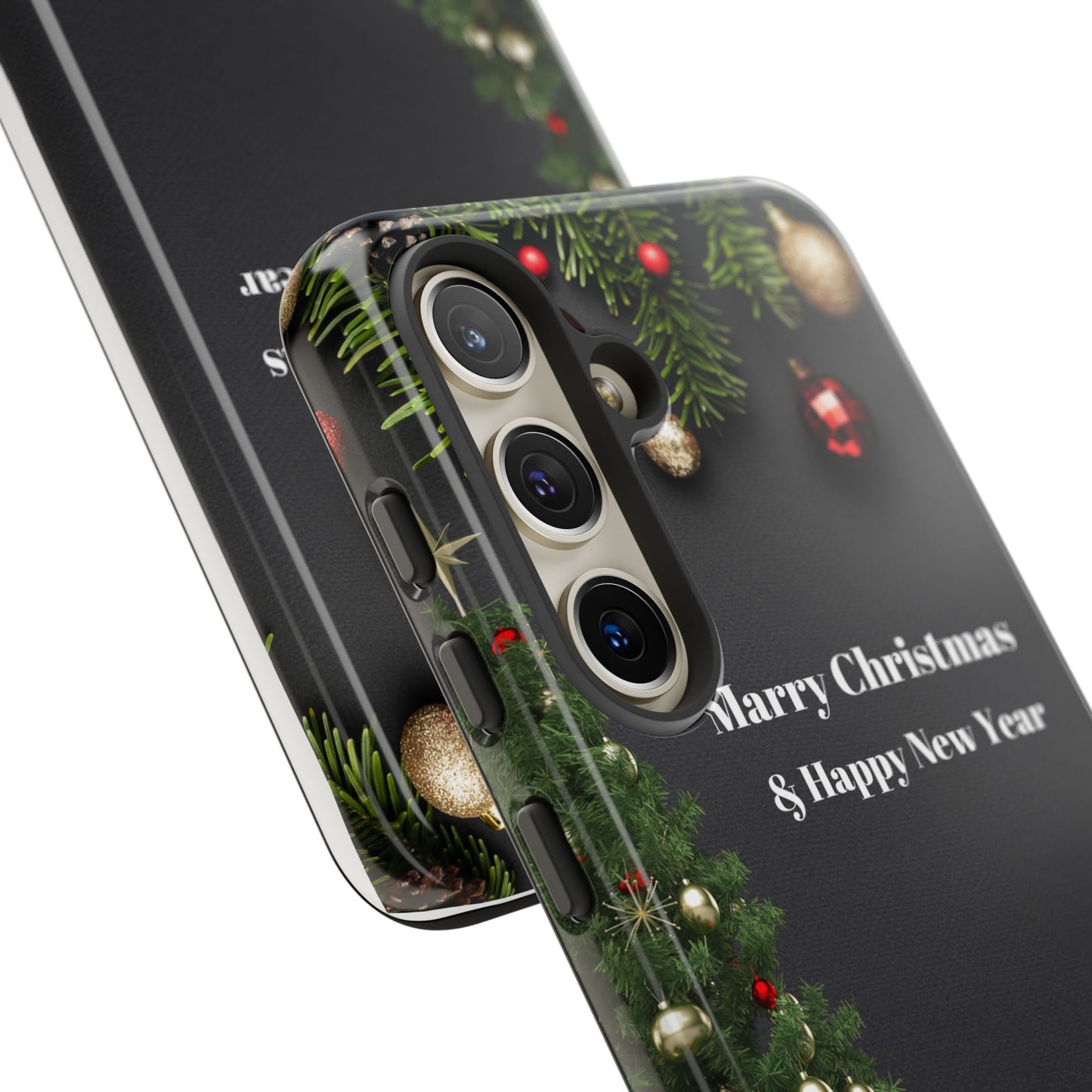 Christmas Phone Case - Marry Christmas & Happy New Year Design