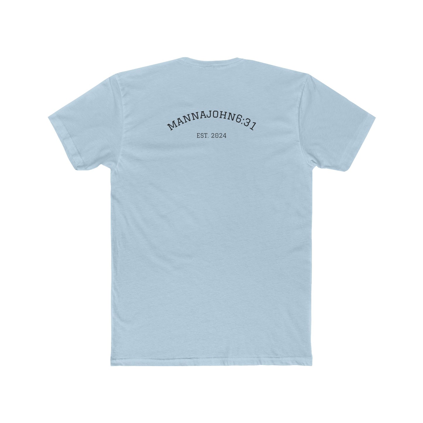 Faith-Inspired Cotton Crew Tee for Everyday Wear, Religious Shirt, Inspirational Gift, Christian Apparel, Trust & Obey Shirt, [...]