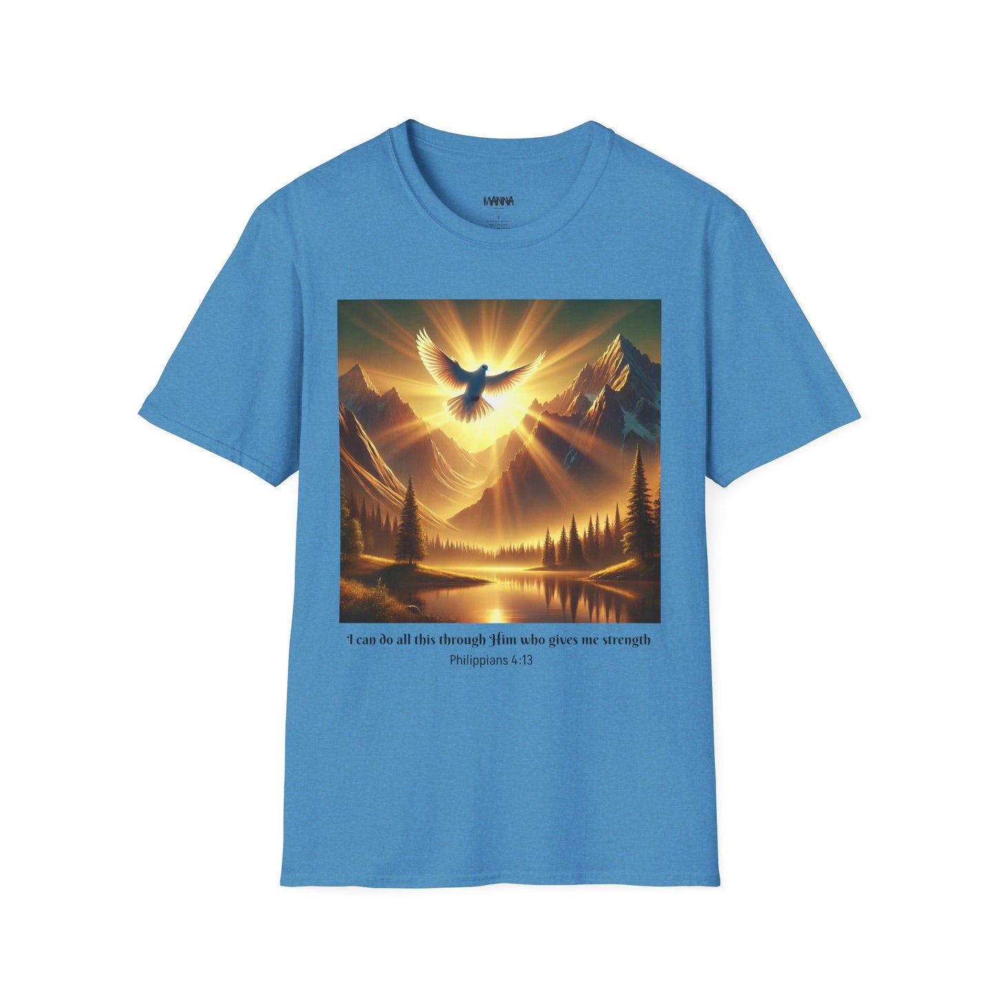 Inspirational Biblical Graphic T-Shirt - 'I Can Do All Things'