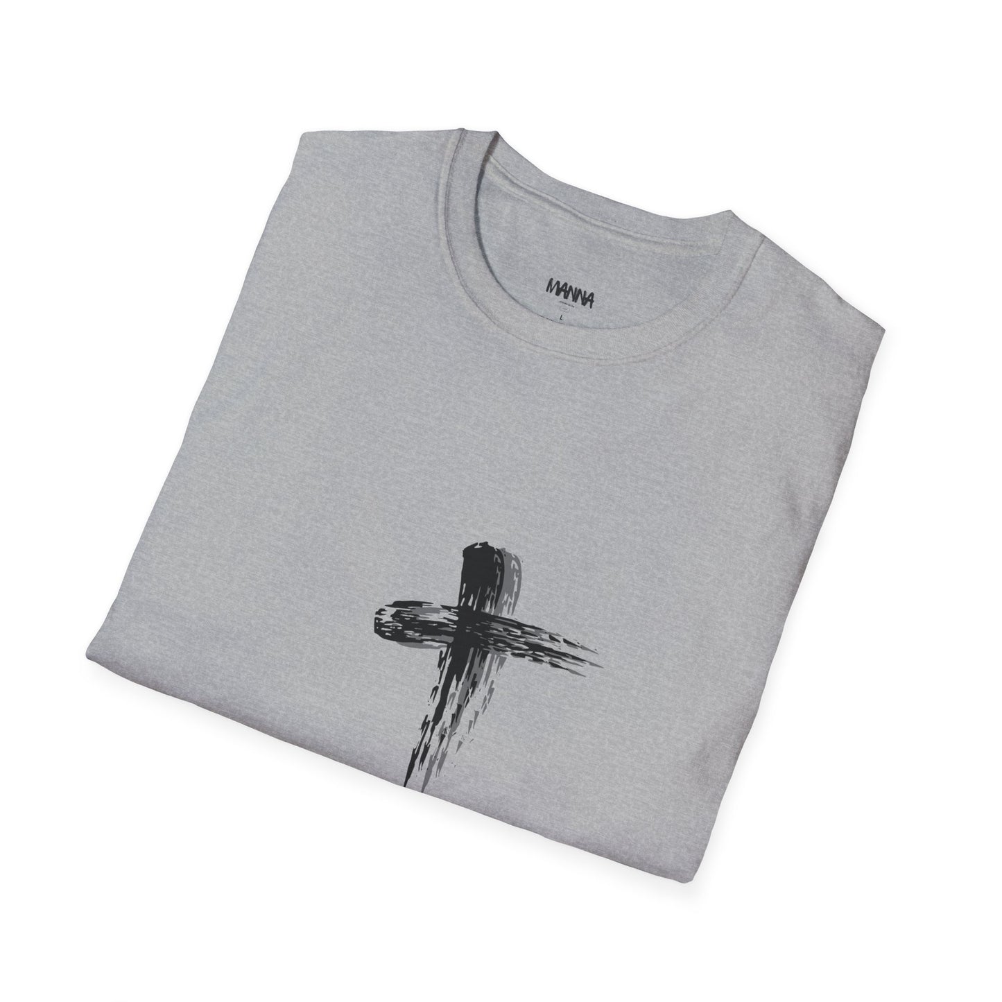 Faith-Inspired Unisex Softstyle T-Shirt with Inspirational Verse