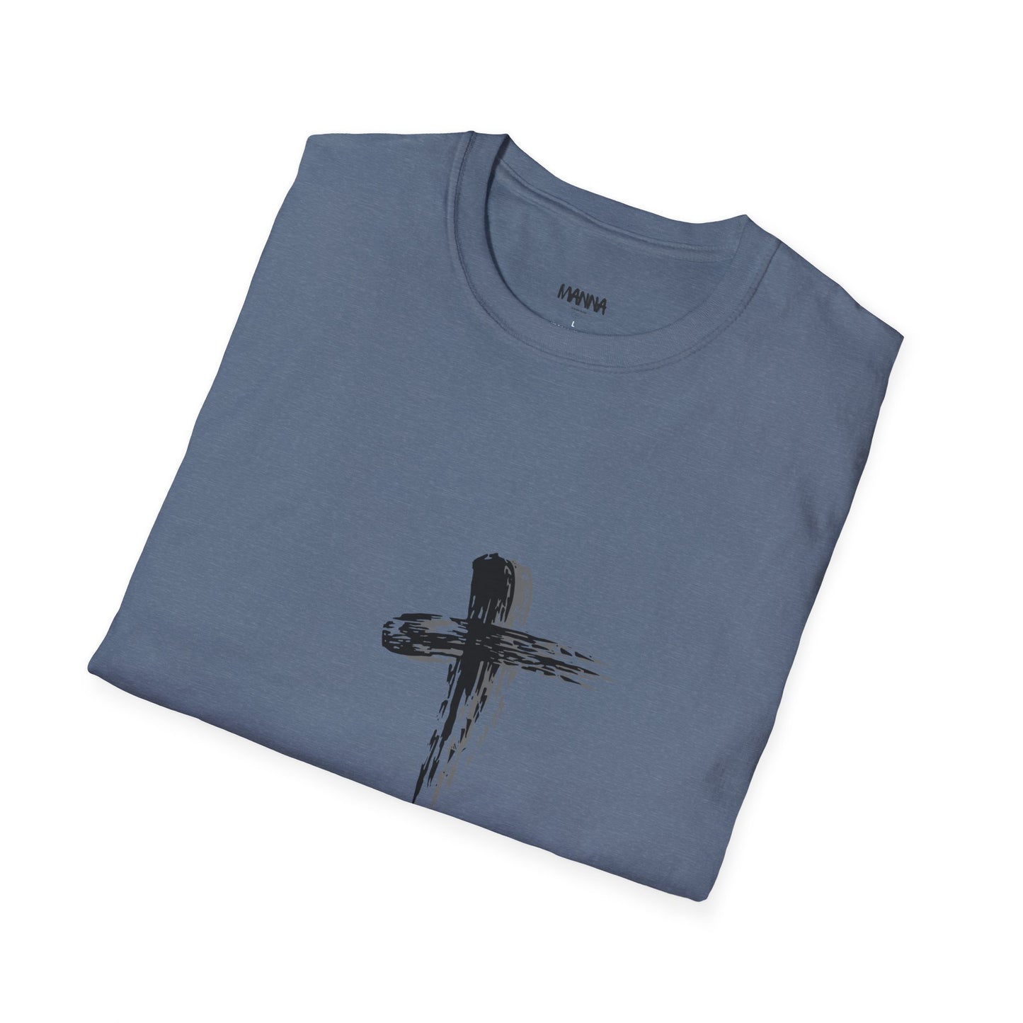 Faith-Inspired Unisex Softstyle T-Shirt with Inspirational Verse