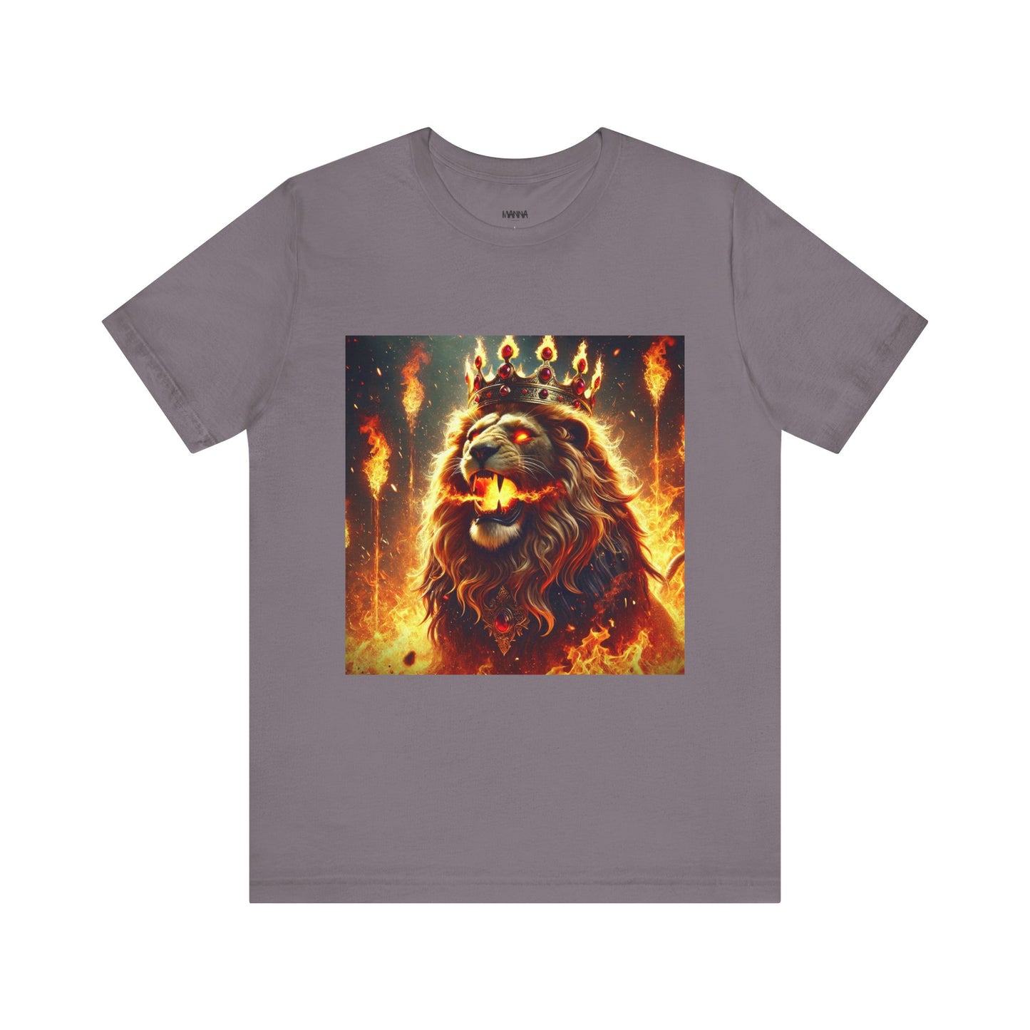 Fierce Lion Graphic Tee - Nocturnal Glory Warriors