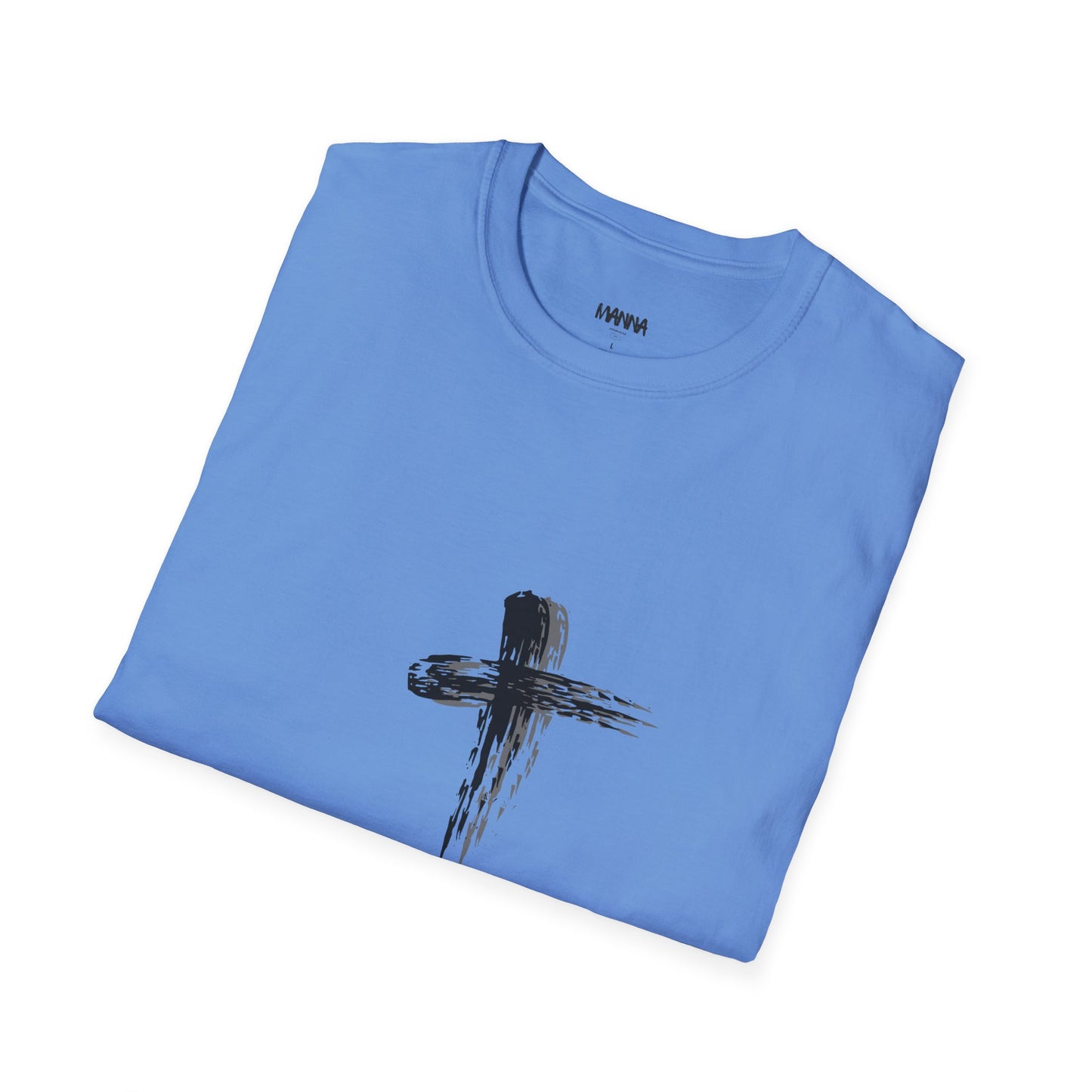 Faith-Inspired Unisex Softstyle T-Shirt with Inspirational Verse