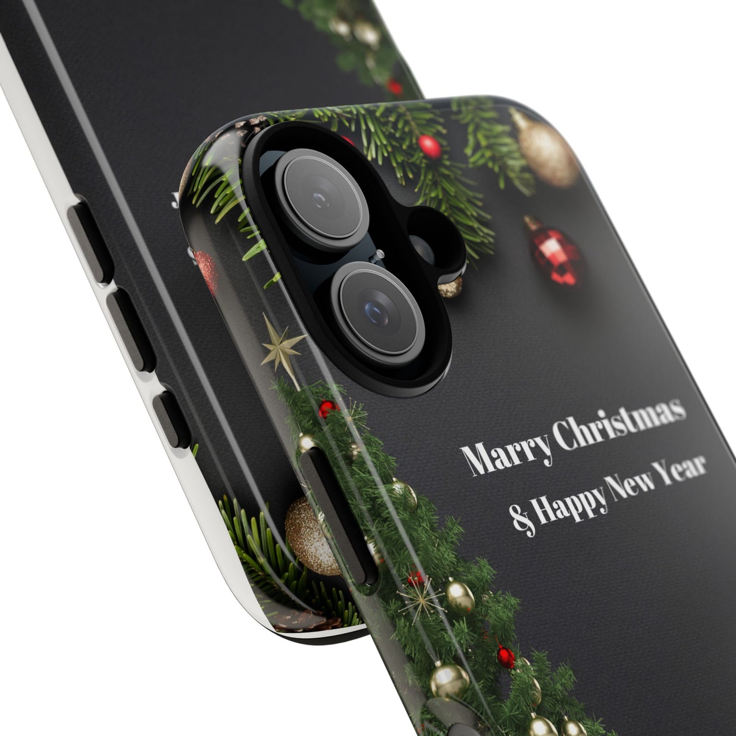 Christmas Phone Case - Marry Christmas & Happy New Year Design