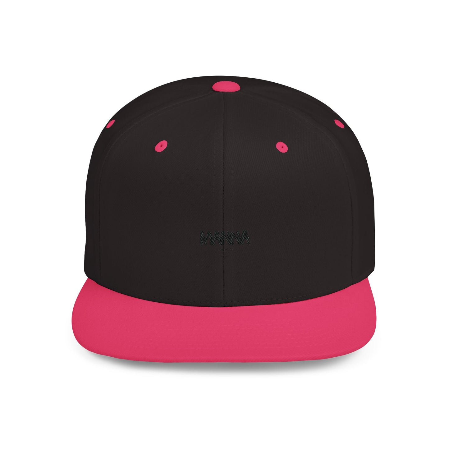 Stylish Manna Flat Bill Snapback Cap - Perfect for Casual Outings and Celebrations